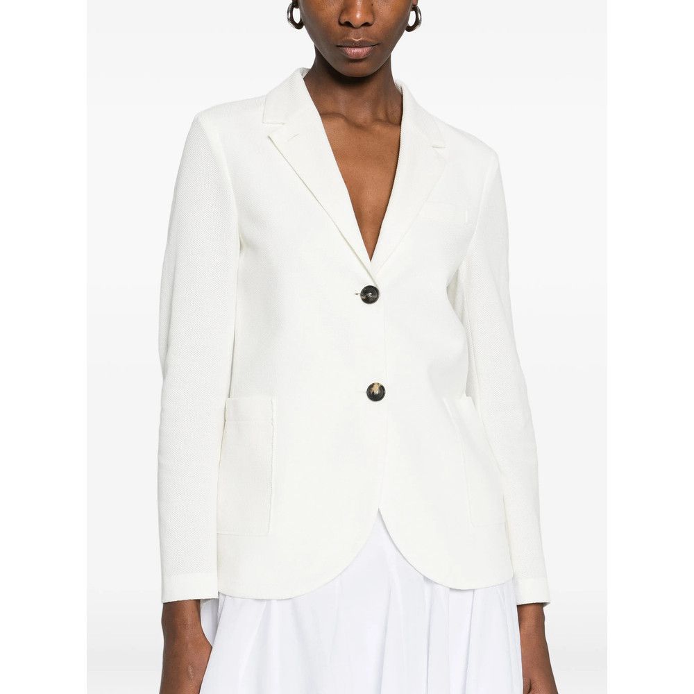 Harris Wharf London Harris Wharf London WHITE Jackets - Blazers Size M / US 6-8 / IT 42-44 - 2 Thumbnail