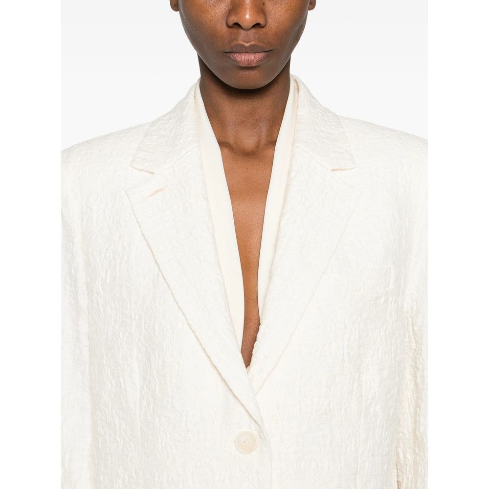 Harris Wharf London Harris Wharf London WHITE Jackets - Blazers Size S / US 4 / IT 40 - 2 Thumbnail