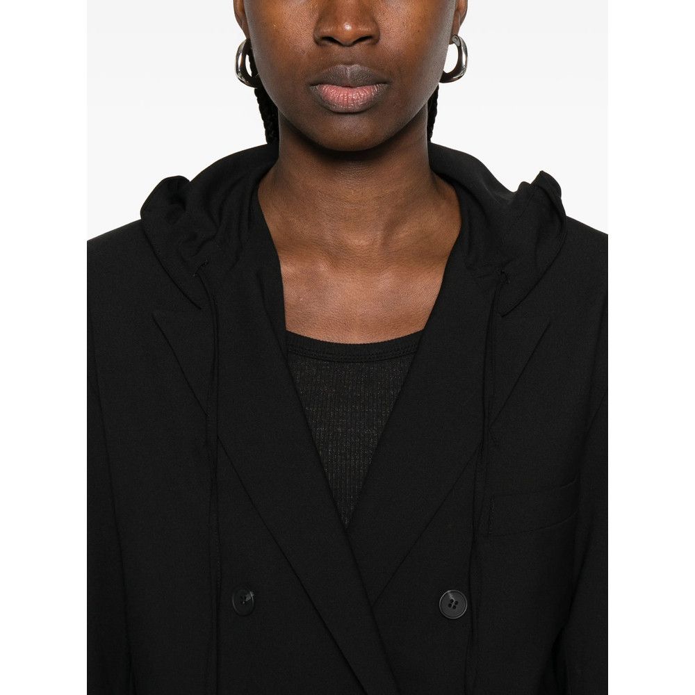 Iro Iro BLACK Coats - Double Breasted & Peacoats Size M / US 6-8 / IT 42-44 - 2 Thumbnail