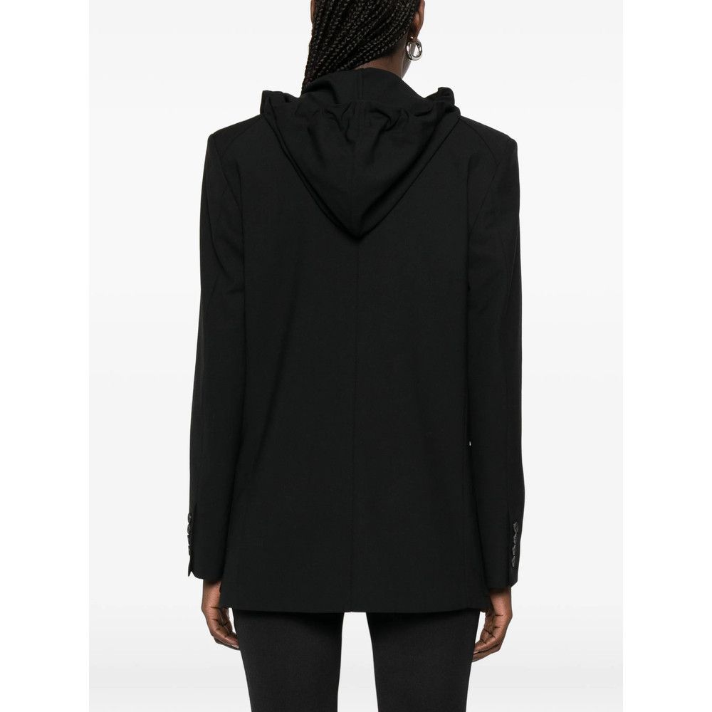 Iro Iro BLACK Coats - Double Breasted & Peacoats Size M / US 6-8 / IT 42-44 - 5 Thumbnail