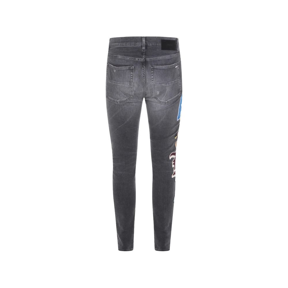 Amiri Amiri GREY Denim - Skinny Jeans Size US 32 / EU 48 - 2 Thumbnail