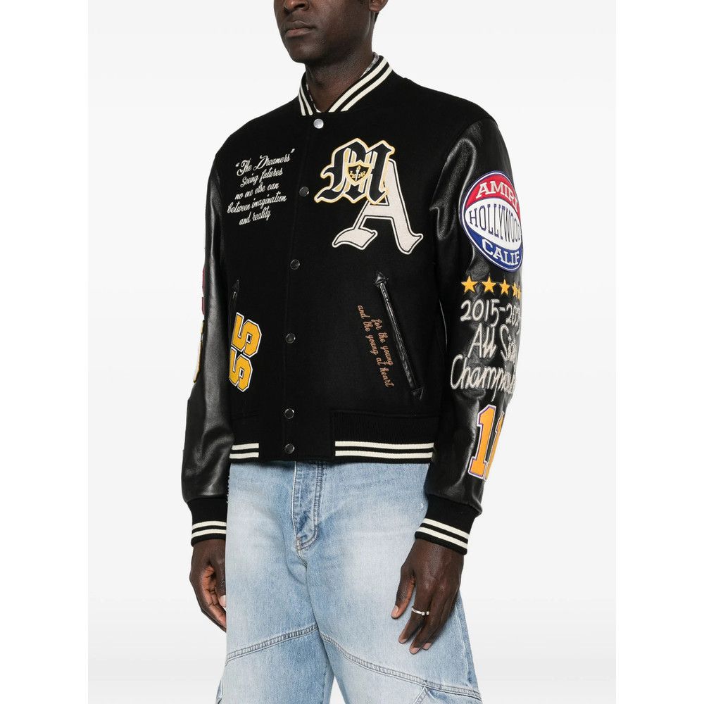 Amiri Amiri BLACK Jackets - Bomber Jackets Size US M / EU 48-50 / 2 - 2 Thumbnail