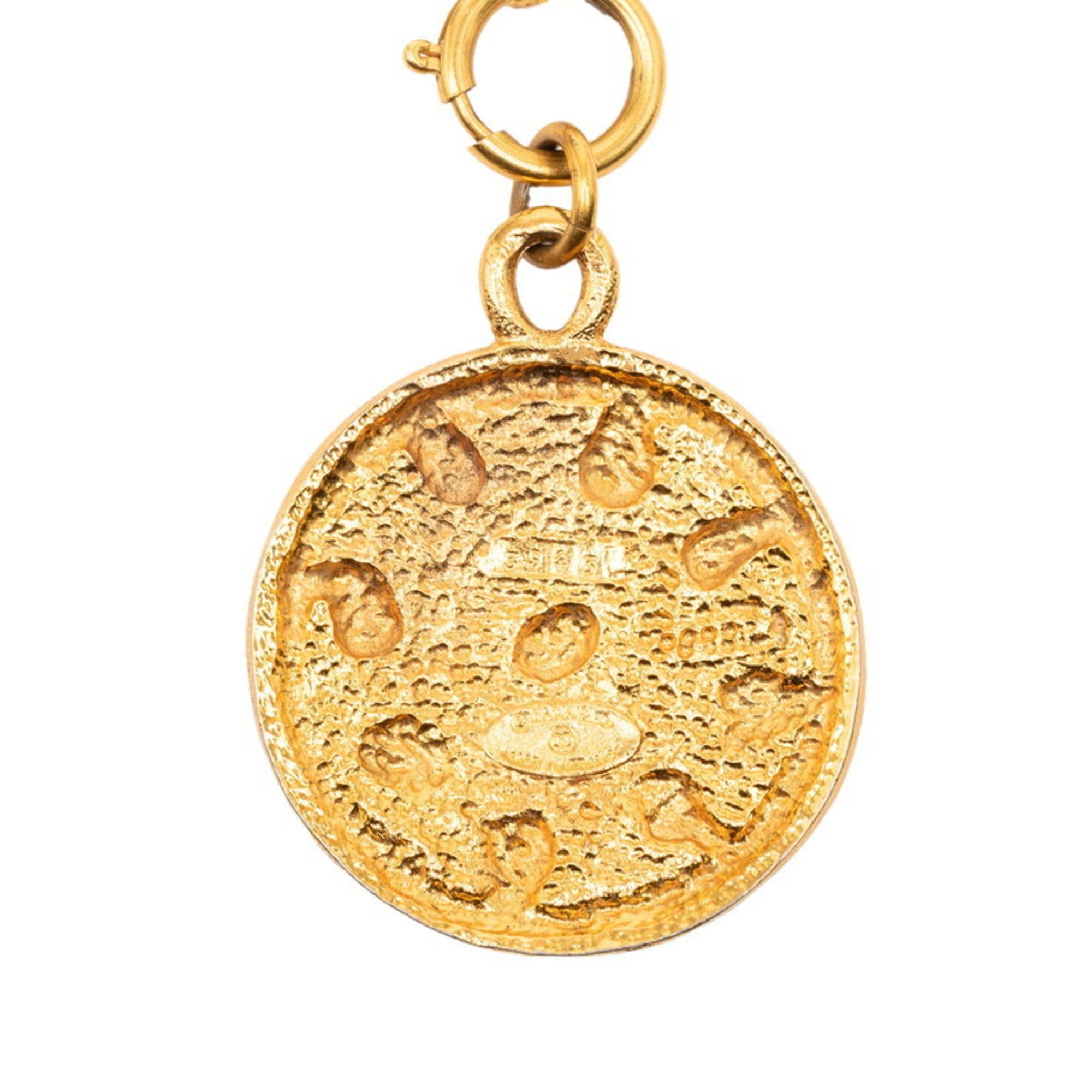 Chanel Vintage Chanel Coco Mark Necklace, Gold Plated, Women's, CHANEL Size ONE SIZE - 2 Thumbnail