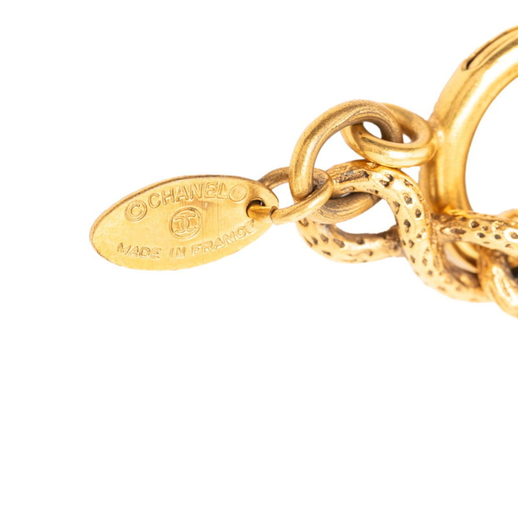 Chanel Vintage Chanel Coco Mark Necklace, Gold Plated, Women's, CHANEL Size ONE SIZE - 4 Thumbnail