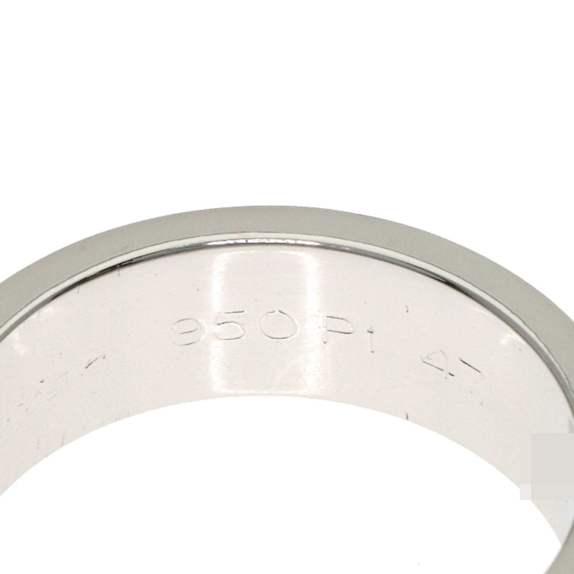 Cartier Cartier Love Ring #47 Platinum PT950 Women's Size ONE SIZE - 4 Thumbnail