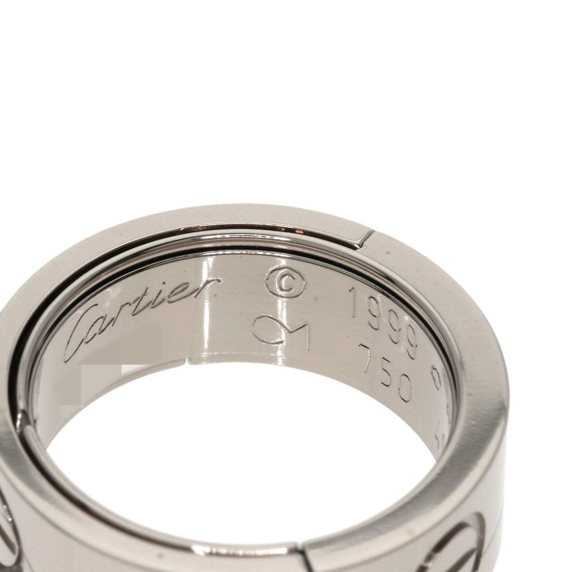 Cartier Cartier Astro Love Ring with Cord #49, 18K White Gold, Women's Size ONE SIZE - 10 Thumbnail