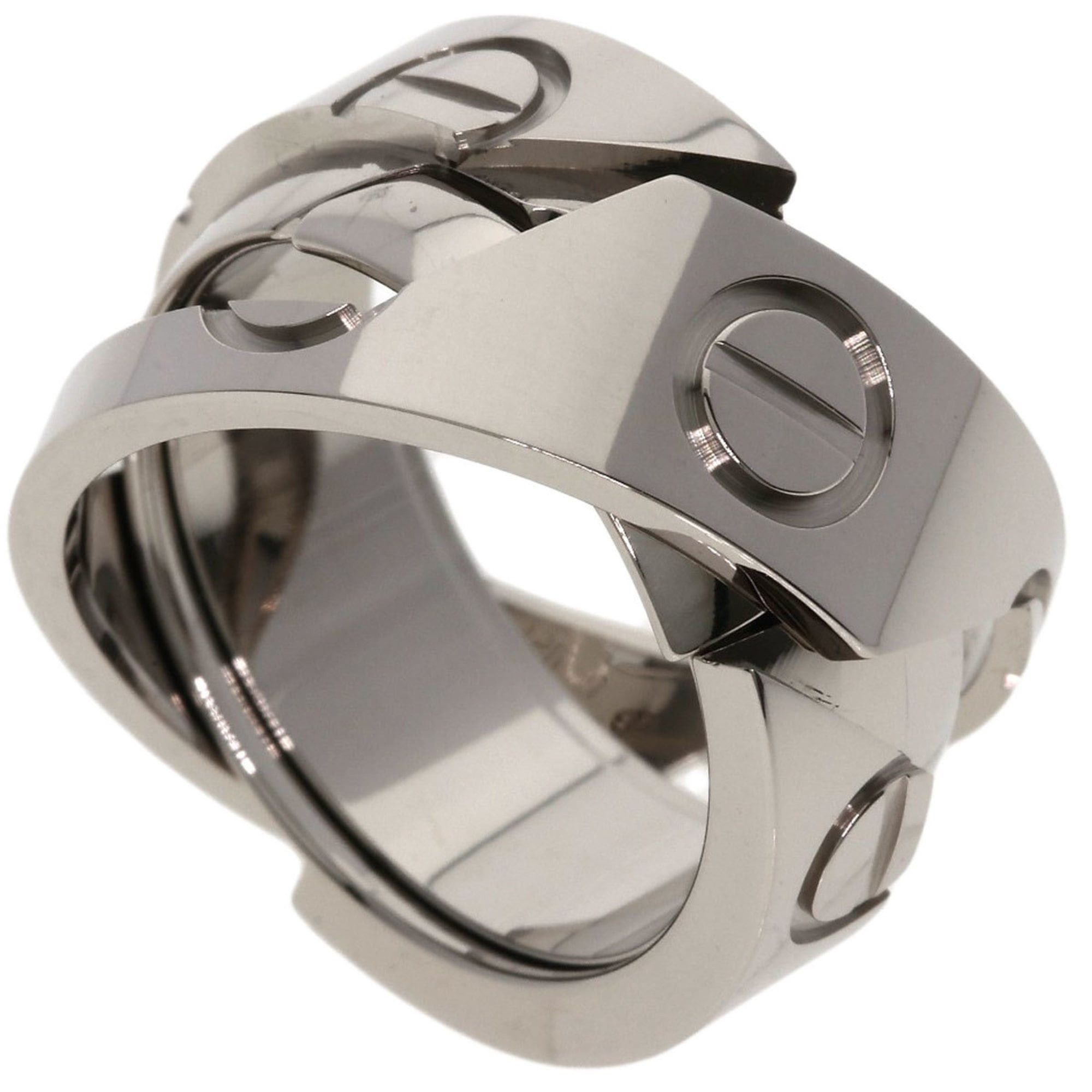 Cartier Cartier Astro Love Ring with Cord #49, 18K White Gold, Women's Size ONE SIZE - 7 Thumbnail
