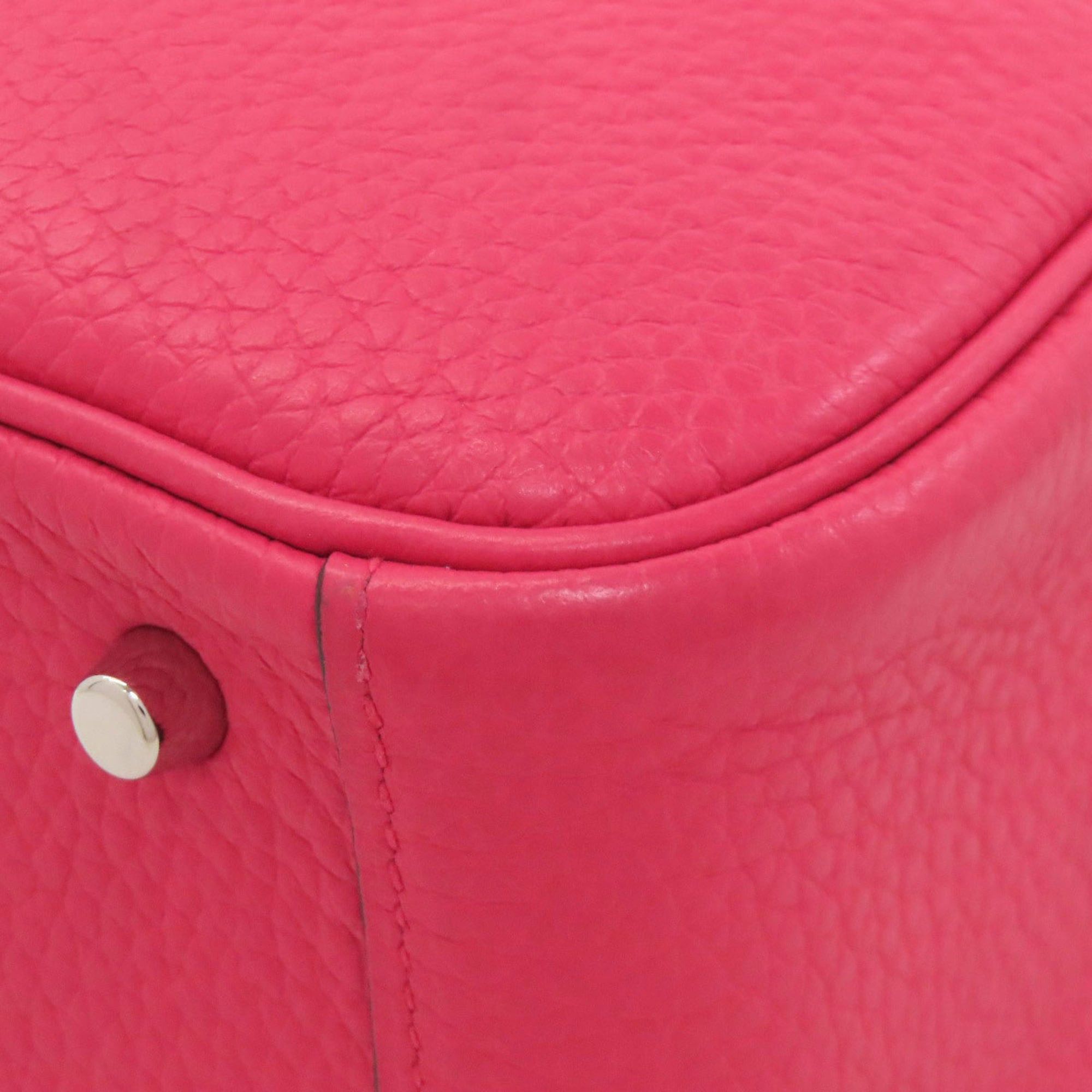 Hermes Hermès Lindy 20 Mini Rose Extreme Handbag with Silver Hardware, Taurillon Leather, Women's, HERMES Size ONE SIZE - 12 Thumbnail