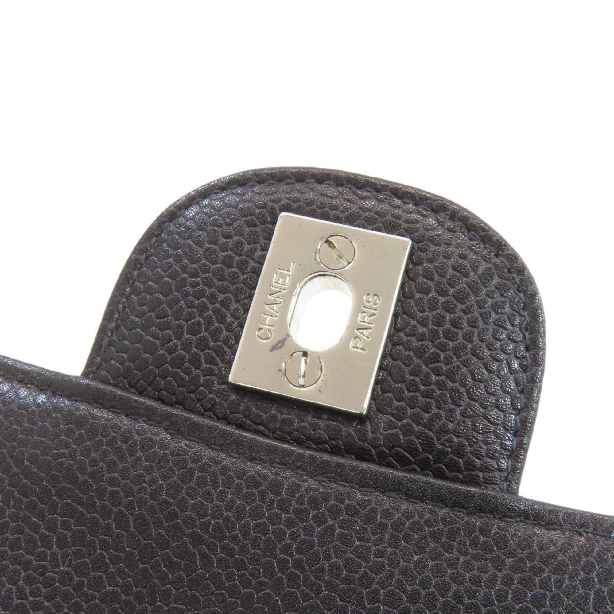 Chanel CHANEL Matelasse Double-Face Handbag in Grained Calfskin with Silver Hardware, Women's Size ONE SIZE - 17 Thumbnail