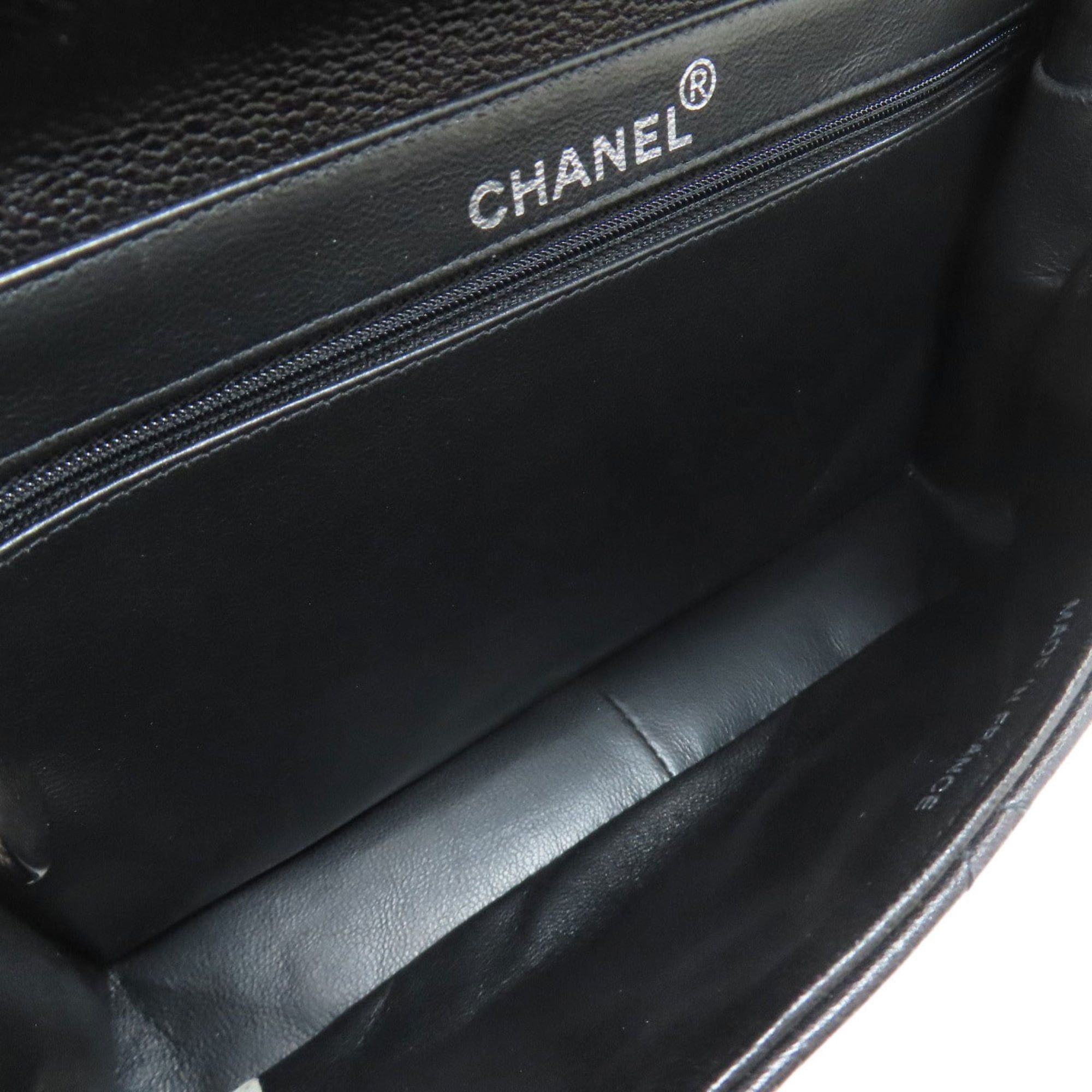Chanel CHANEL Matelasse Double-Face Handbag in Grained Calfskin with Silver Hardware, Women's Size ONE SIZE - 5 Thumbnail