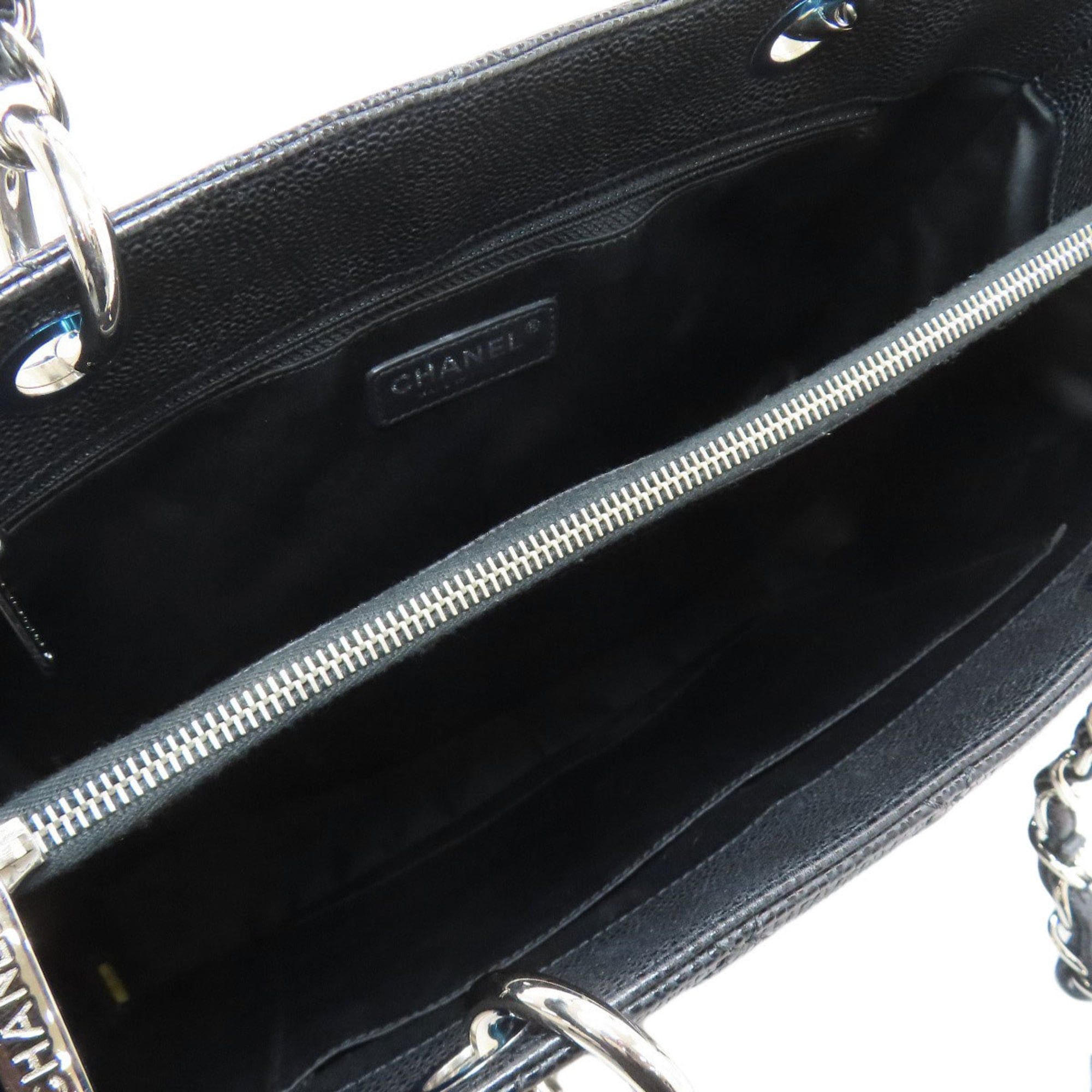 Chanel CHANEL Matelasse Silver Hardware Tote Bag in Grained Calfskin, Women's Size ONE SIZE - 5 Thumbnail