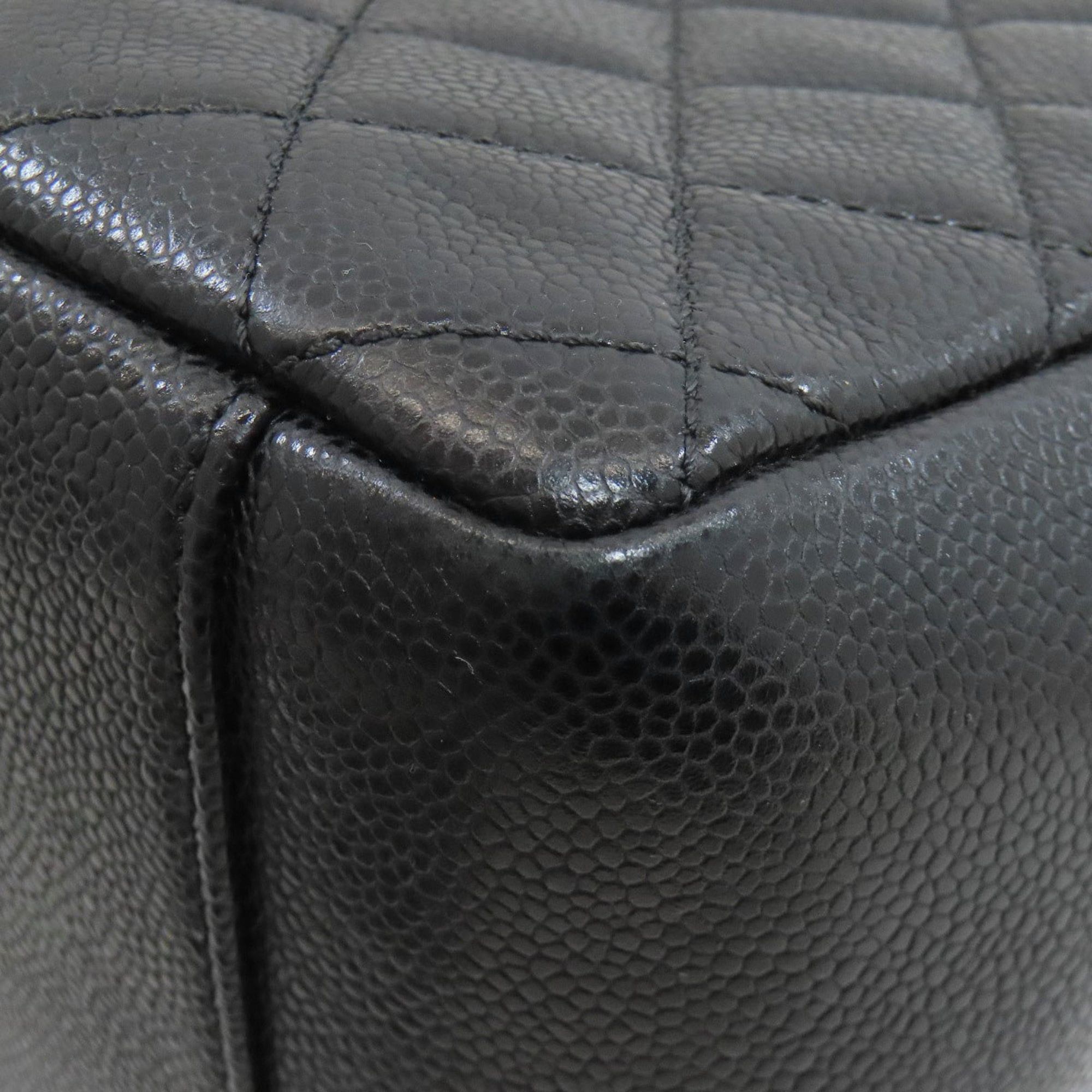 Chanel CHANEL Matelasse Silver Hardware Tote Bag in Grained Calfskin, Women's Size ONE SIZE - 22 Thumbnail