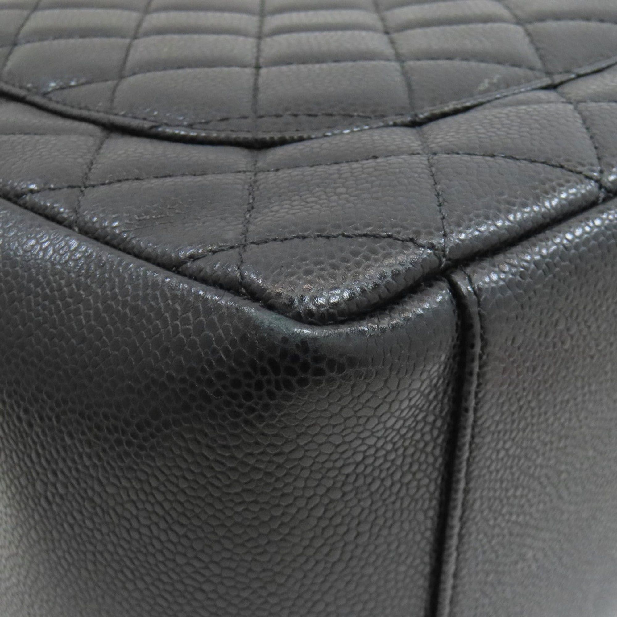 Chanel CHANEL Matelasse Silver Hardware Tote Bag in Grained Calfskin, Women's Size ONE SIZE - 25 Thumbnail