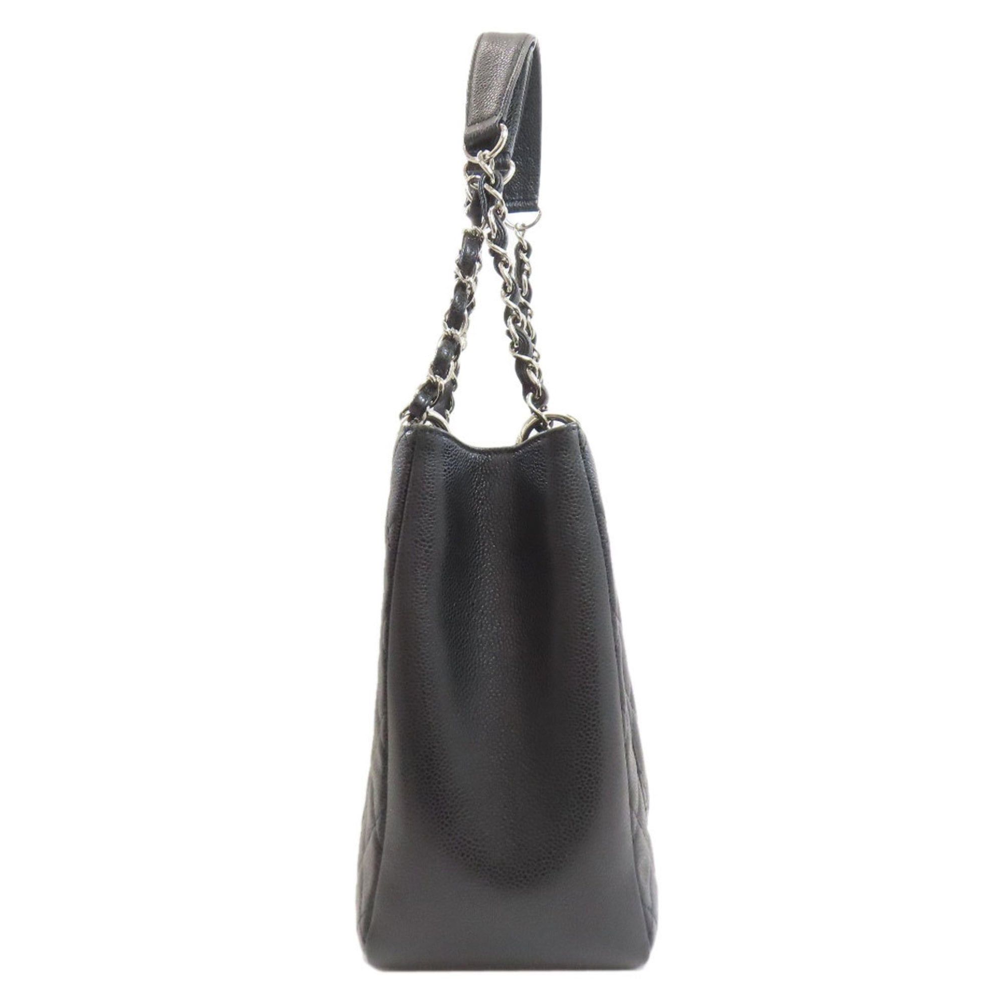 Chanel CHANEL Matelasse Silver Hardware Tote Bag in Grained Calfskin, Women's Size ONE SIZE - 3 Thumbnail