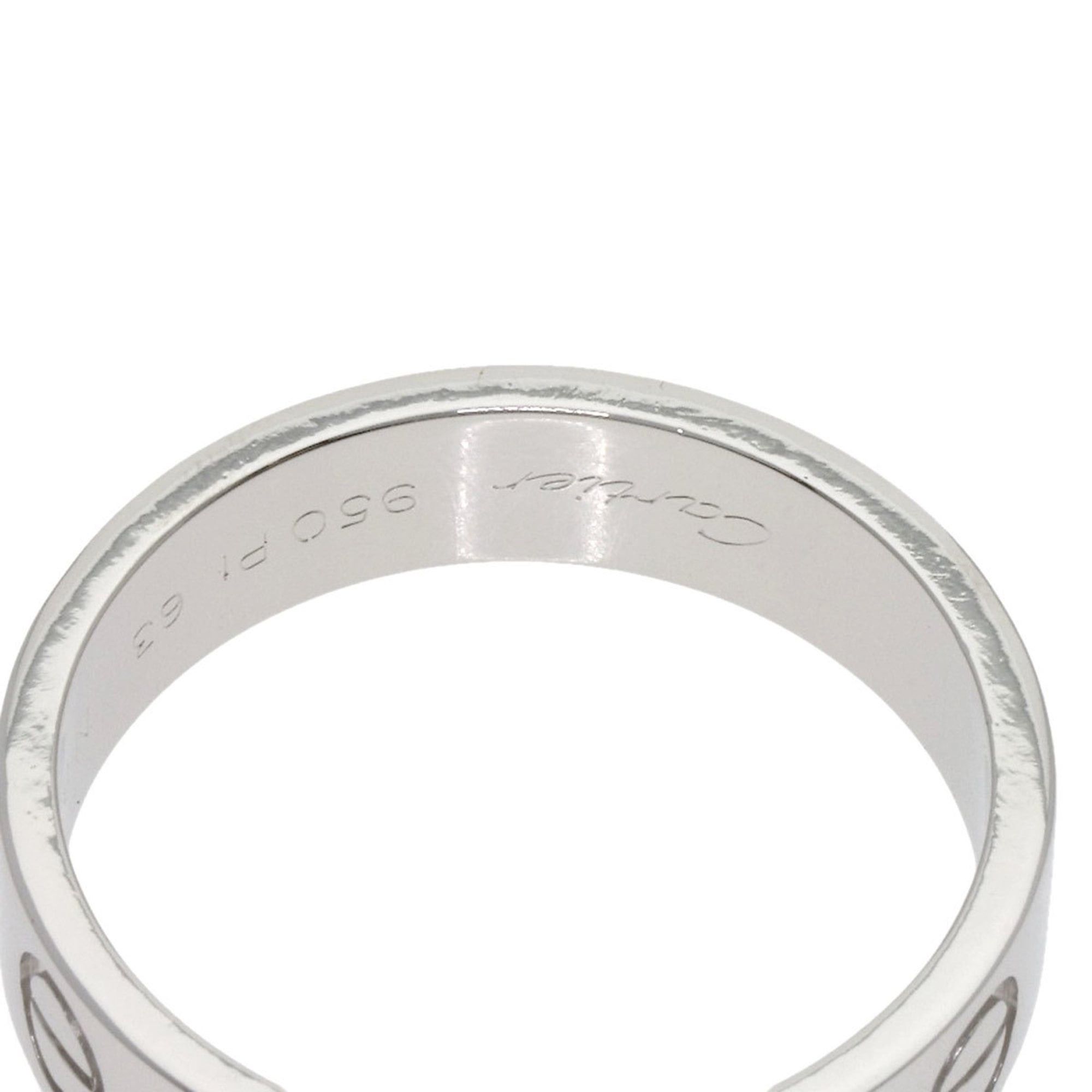 Cartier Cartier Love Ring #63 Platinum PT950 Unisex Size ONE SIZE - 7 Thumbnail
