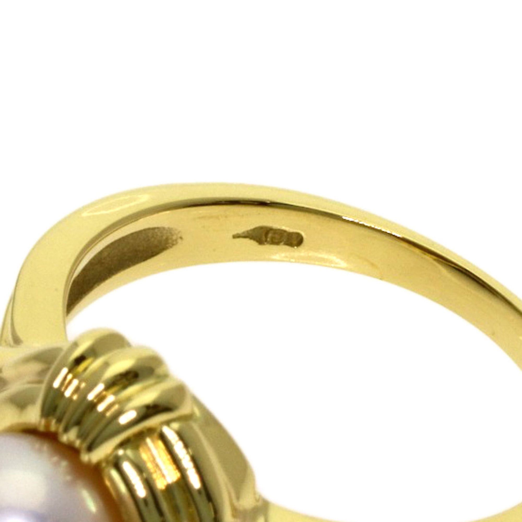 Tiffany & Co. Tiffany & Co. Akoya Pearl Ring in 18K Yellow Gold for Women. Size ONE SIZE - 5 Thumbnail