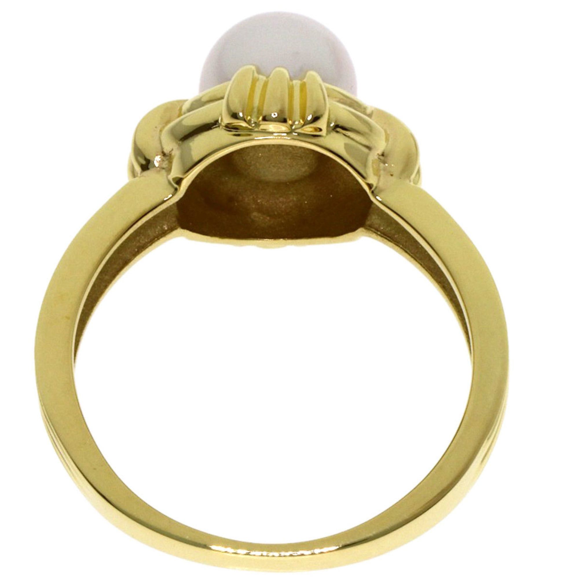 Tiffany & Co. Tiffany & Co. Akoya Pearl Ring in 18K Yellow Gold for Women. Size ONE SIZE - 4 Thumbnail