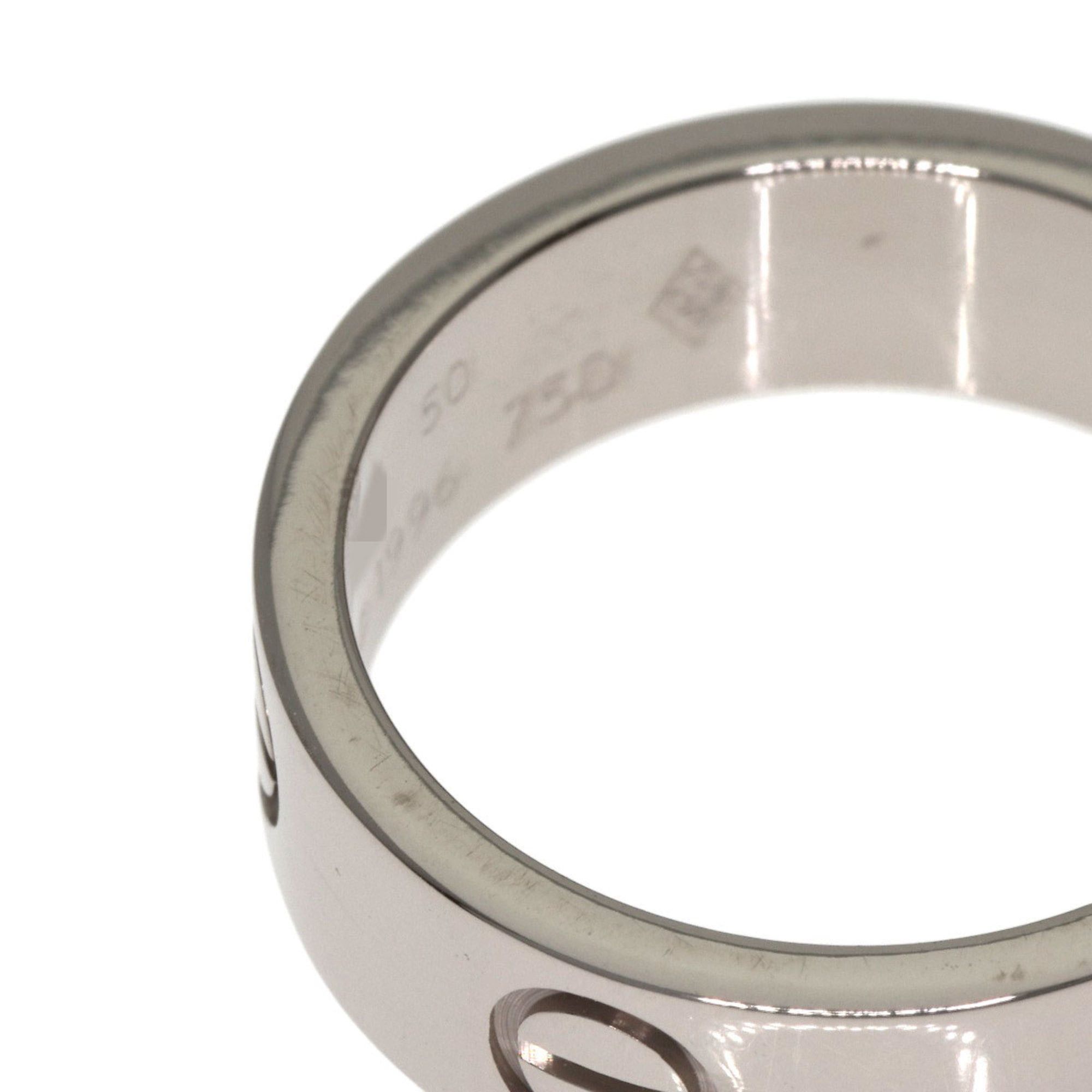 Cartier Cartier Love Ring #50 18K White Gold Women's Size ONE SIZE - 7 Thumbnail