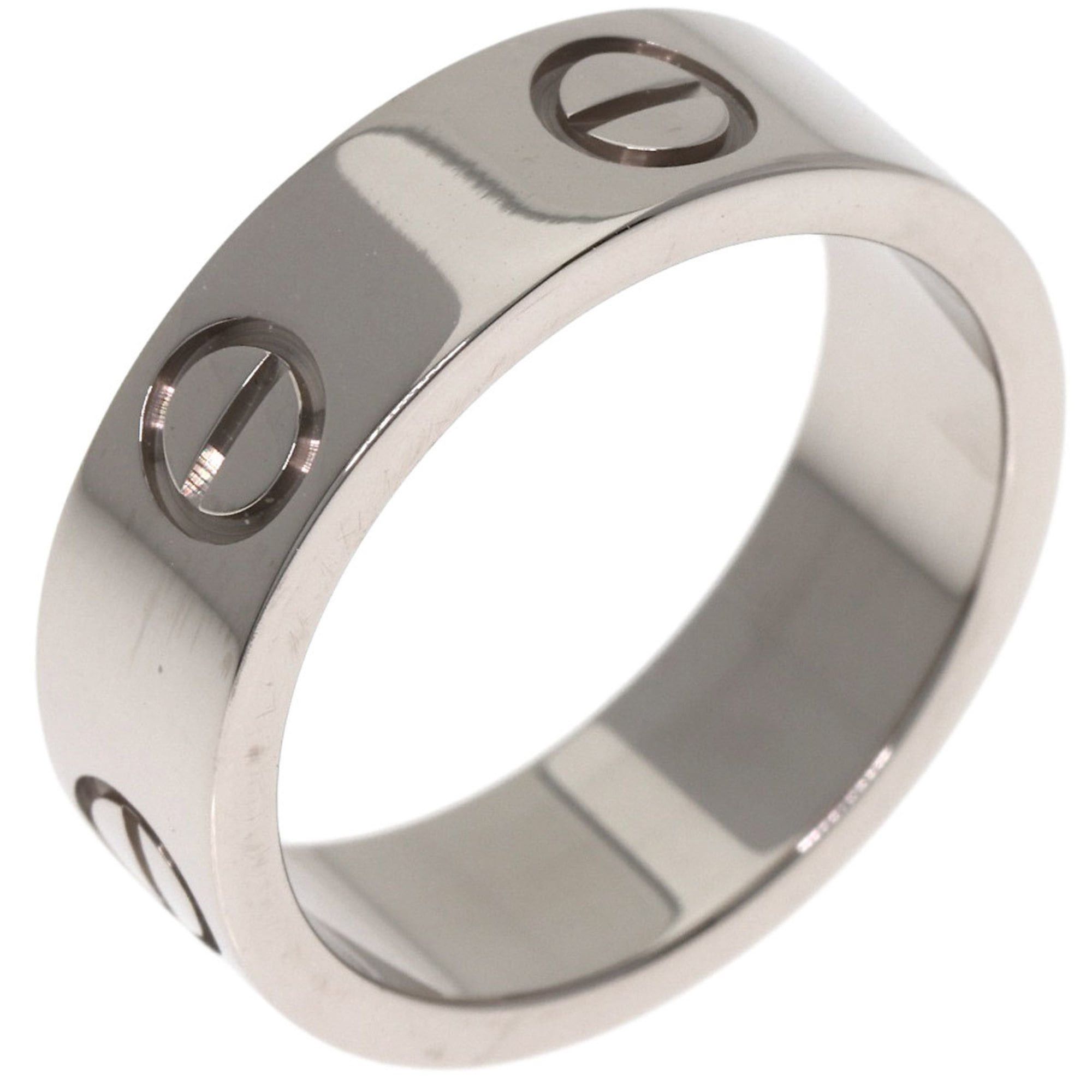 Cartier Cartier Love Ring #50 18K White Gold Women's Size ONE SIZE - 2 Thumbnail