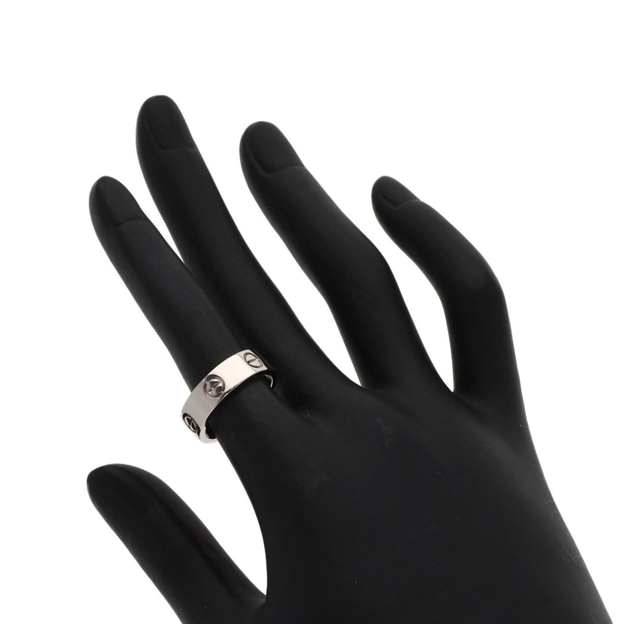 Cartier Cartier Love Ring #50 18K White Gold Women's Size ONE SIZE - 5 Thumbnail