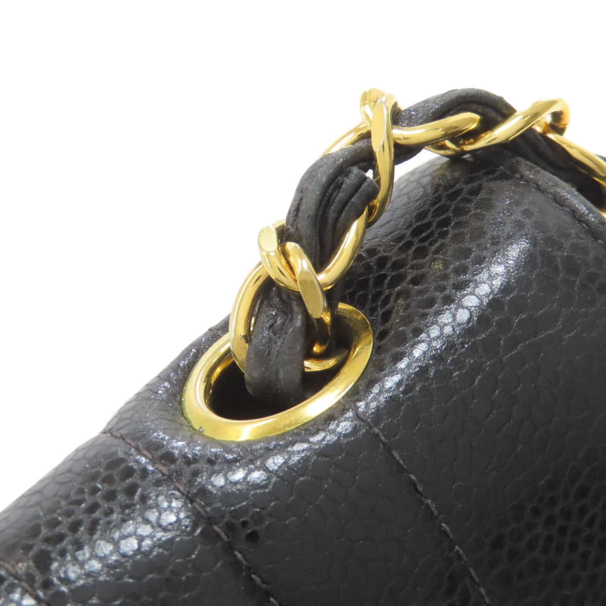 Chanel CHANEL Mademoiselle Chain Shoulder Bag in Grained Calfskin with Gold Hardware, Women's Size ONE SIZE - 20 Thumbnail