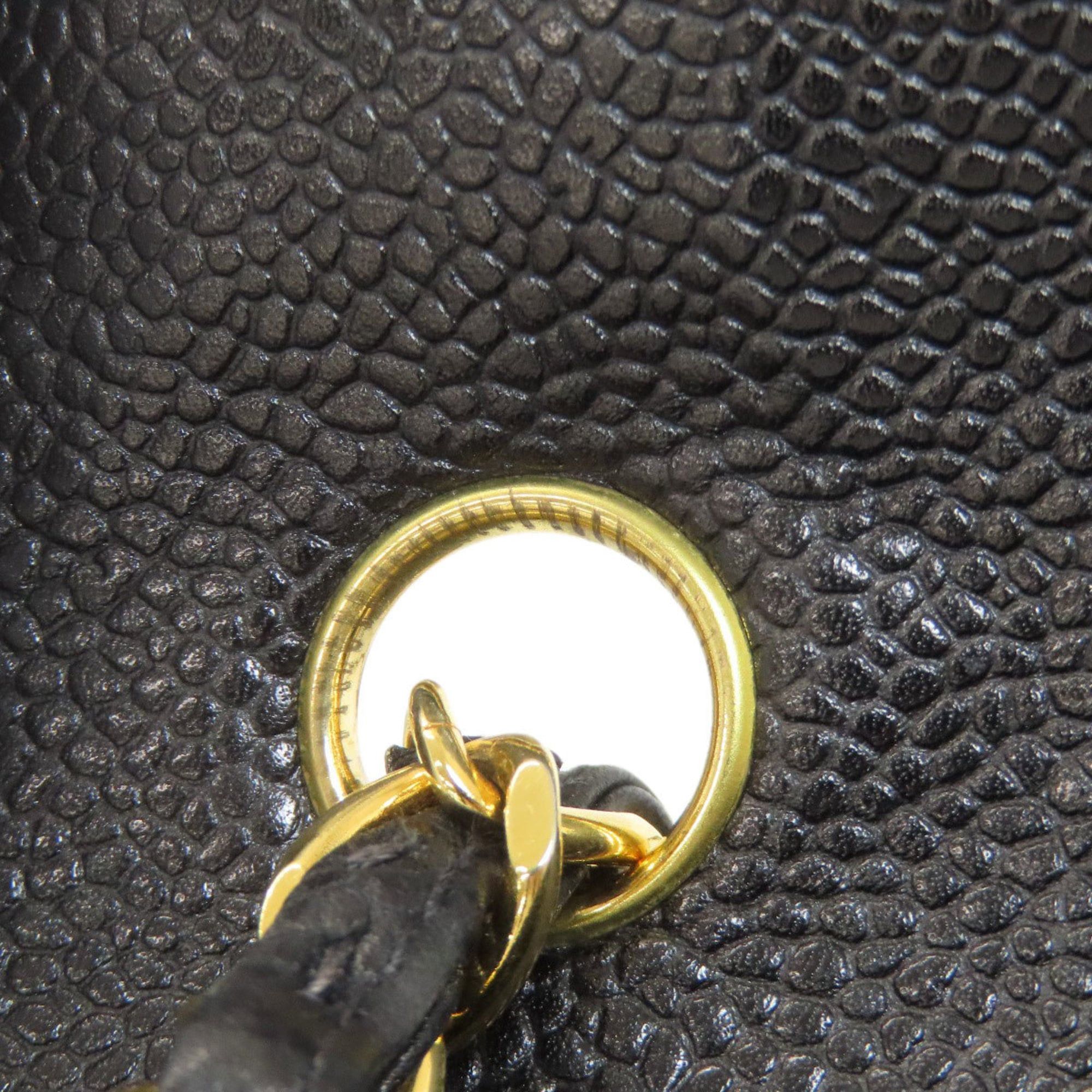 Chanel CHANEL Mademoiselle Chain Shoulder Bag in Grained Calfskin with Gold Hardware, Women's Size ONE SIZE - 15 Thumbnail