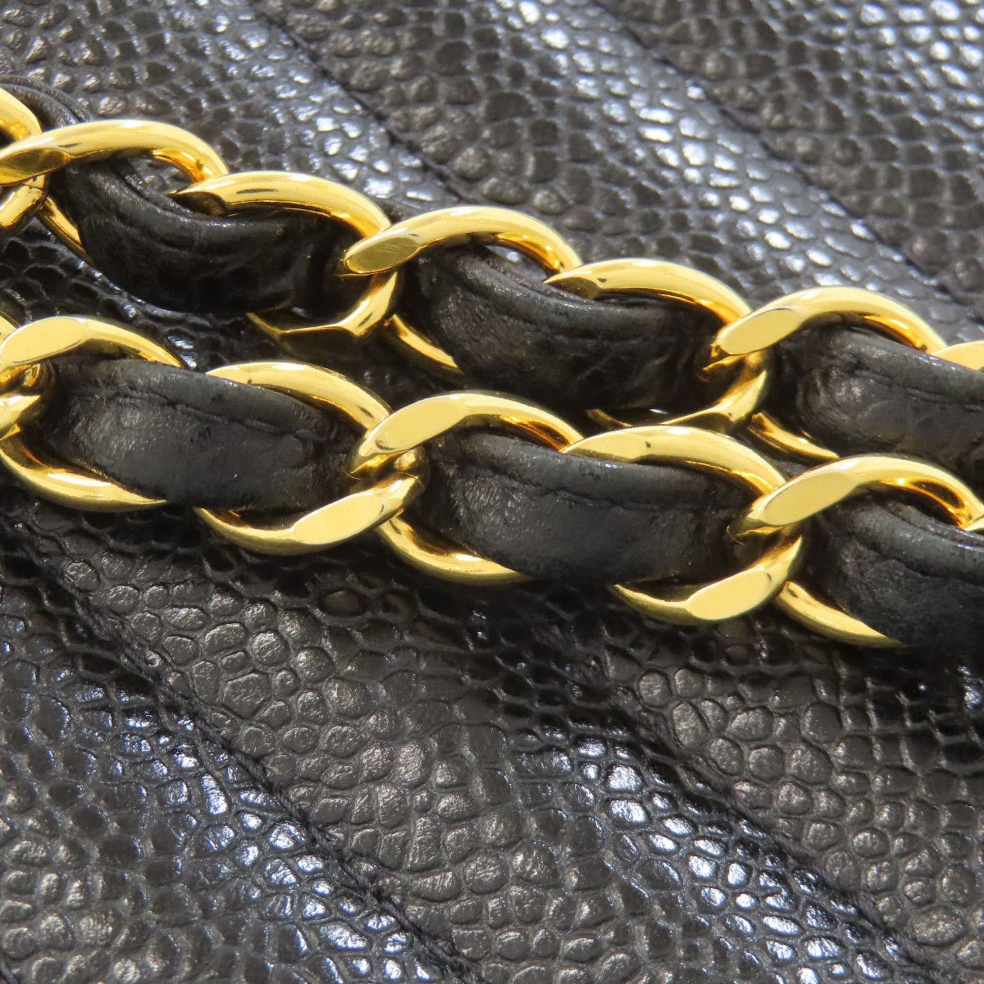 Chanel CHANEL Mademoiselle Chain Shoulder Bag in Grained Calfskin with Gold Hardware, Women's Size ONE SIZE - 21 Thumbnail