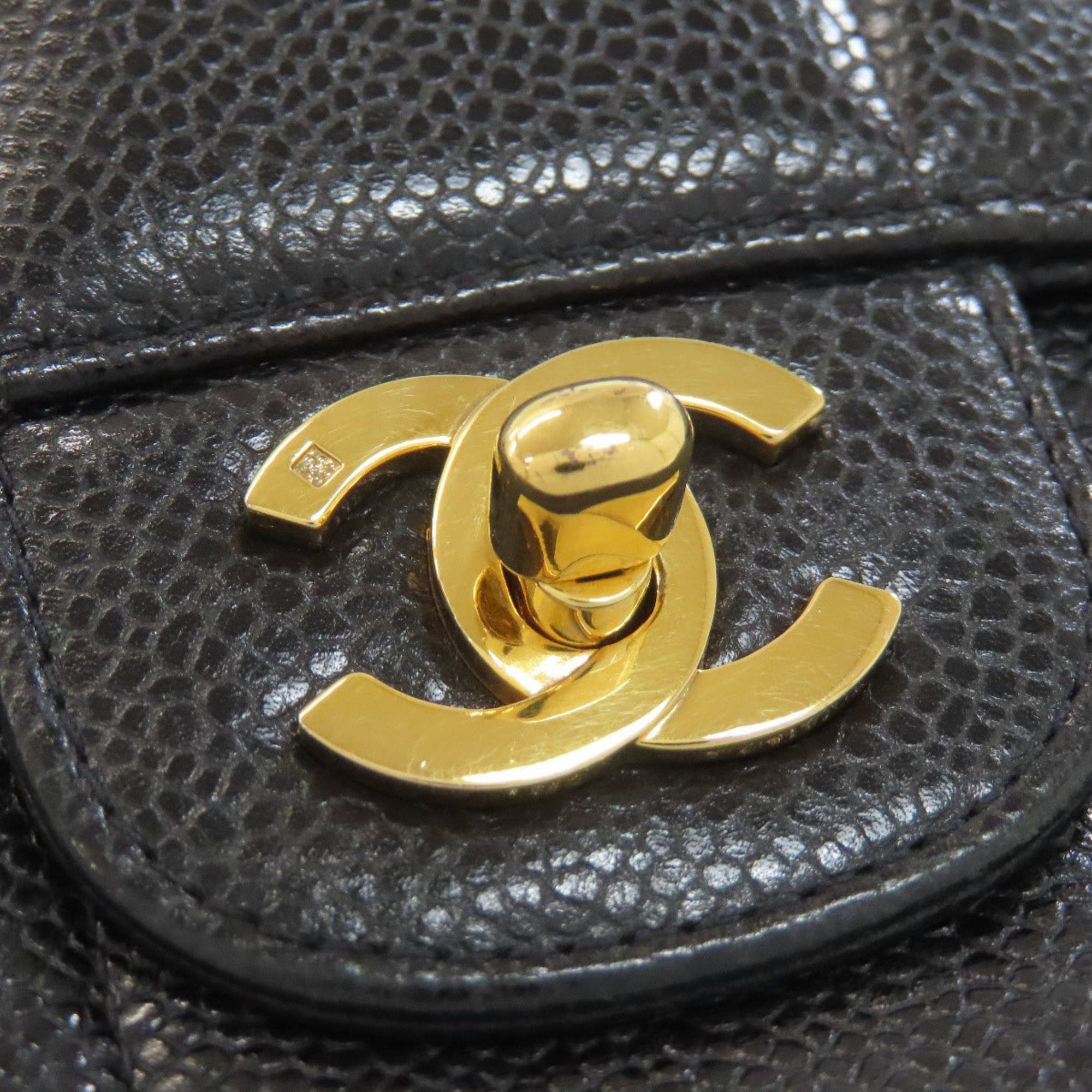 Chanel CHANEL Mademoiselle Chain Shoulder Bag in Grained Calfskin with Gold Hardware, Women's Size ONE SIZE - 19 Thumbnail