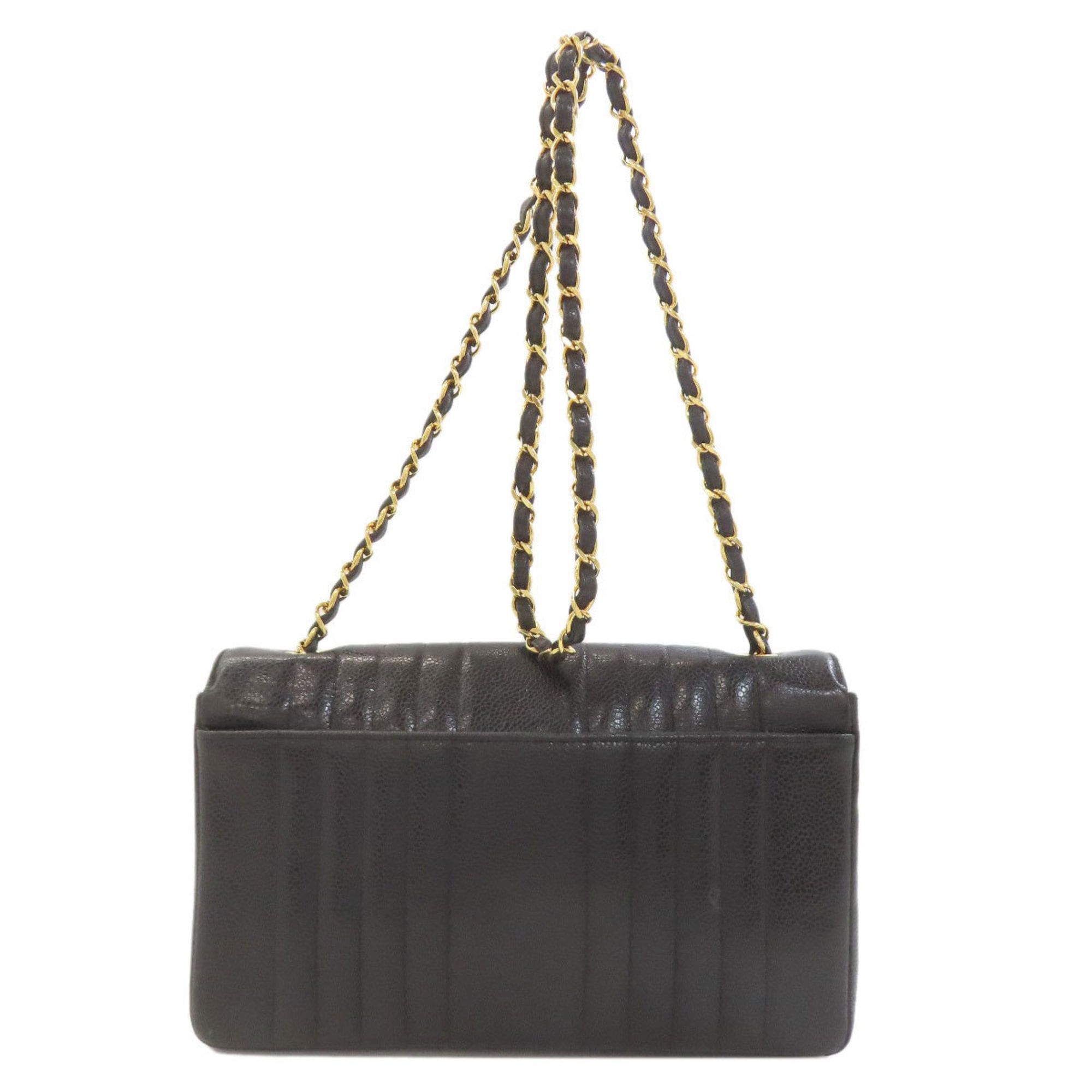 Chanel CHANEL Mademoiselle Chain Shoulder Bag in Grained Calfskin with Gold Hardware, Women's Size ONE SIZE - 2 Thumbnail