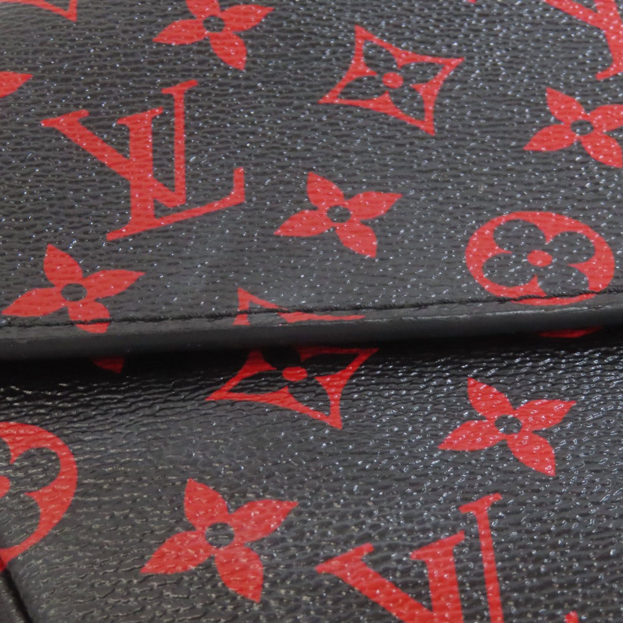 Louis Vuitton Louis Vuitton M41462 Pochette Metis MM Enfla Rouge Handbag Monogram Canvas Women's LOUIS VUITTON Size ONE SIZE - 14 Thumbnail