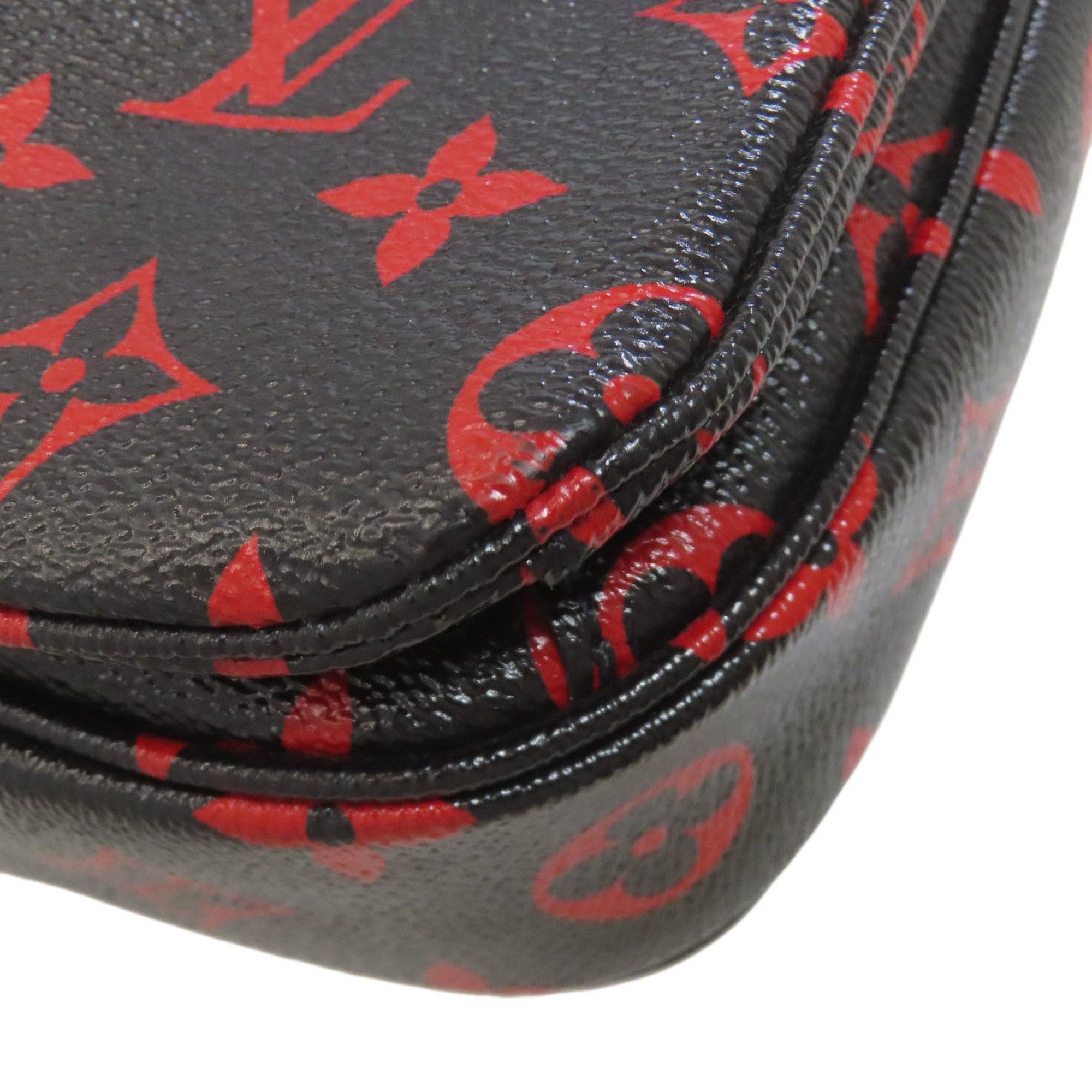 Louis Vuitton Louis Vuitton M41462 Pochette Metis MM Enfla Rouge Handbag Monogram Canvas Women's LOUIS VUITTON Size ONE SIZE - 22 Thumbnail