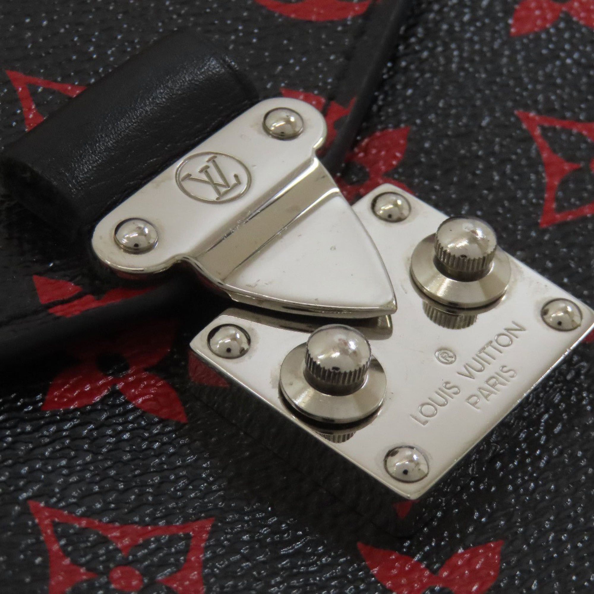 Louis Vuitton Louis Vuitton M41462 Pochette Metis MM Enfla Rouge Handbag Monogram Canvas Women's LOUIS VUITTON Size ONE SIZE - 12 Thumbnail