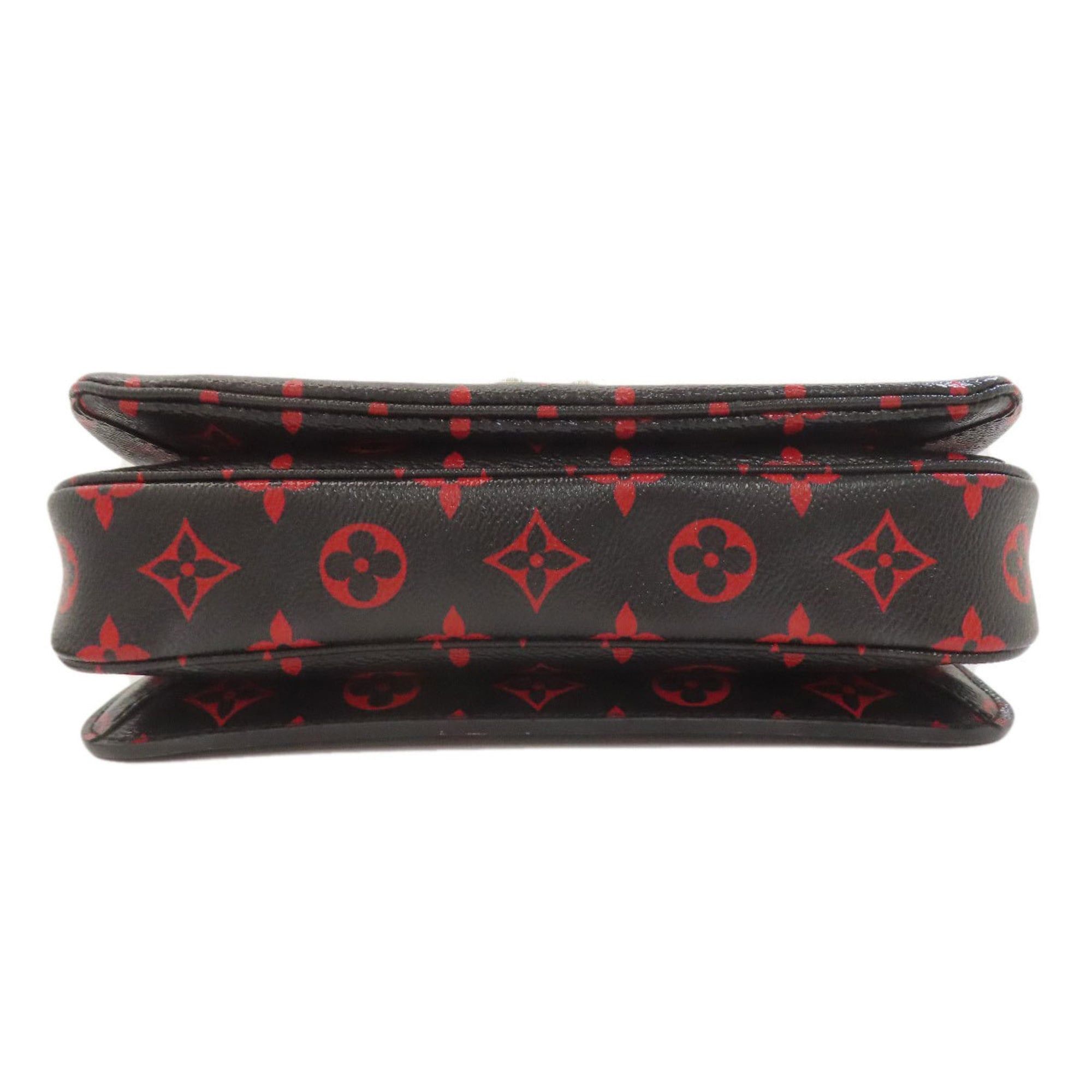 Louis Vuitton Louis Vuitton M41462 Pochette Metis MM Enfla Rouge Handbag Monogram Canvas Women's LOUIS VUITTON Size ONE SIZE - 4 Thumbnail