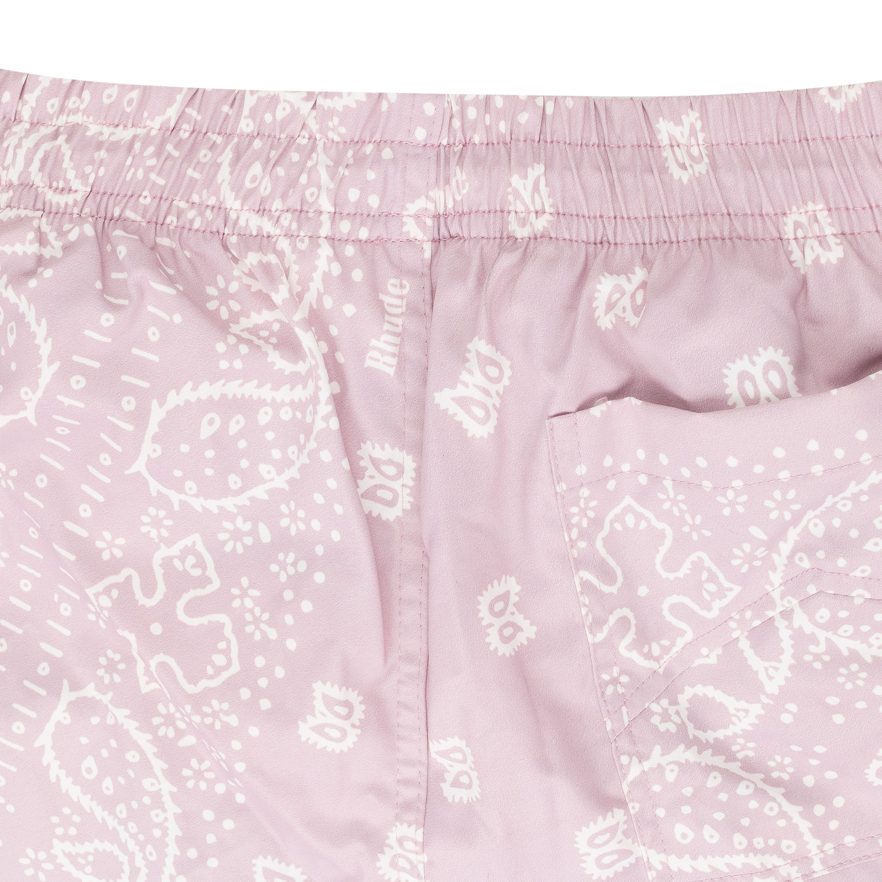 Rhude PURPLE BANDANA SHORTS SIZE XS