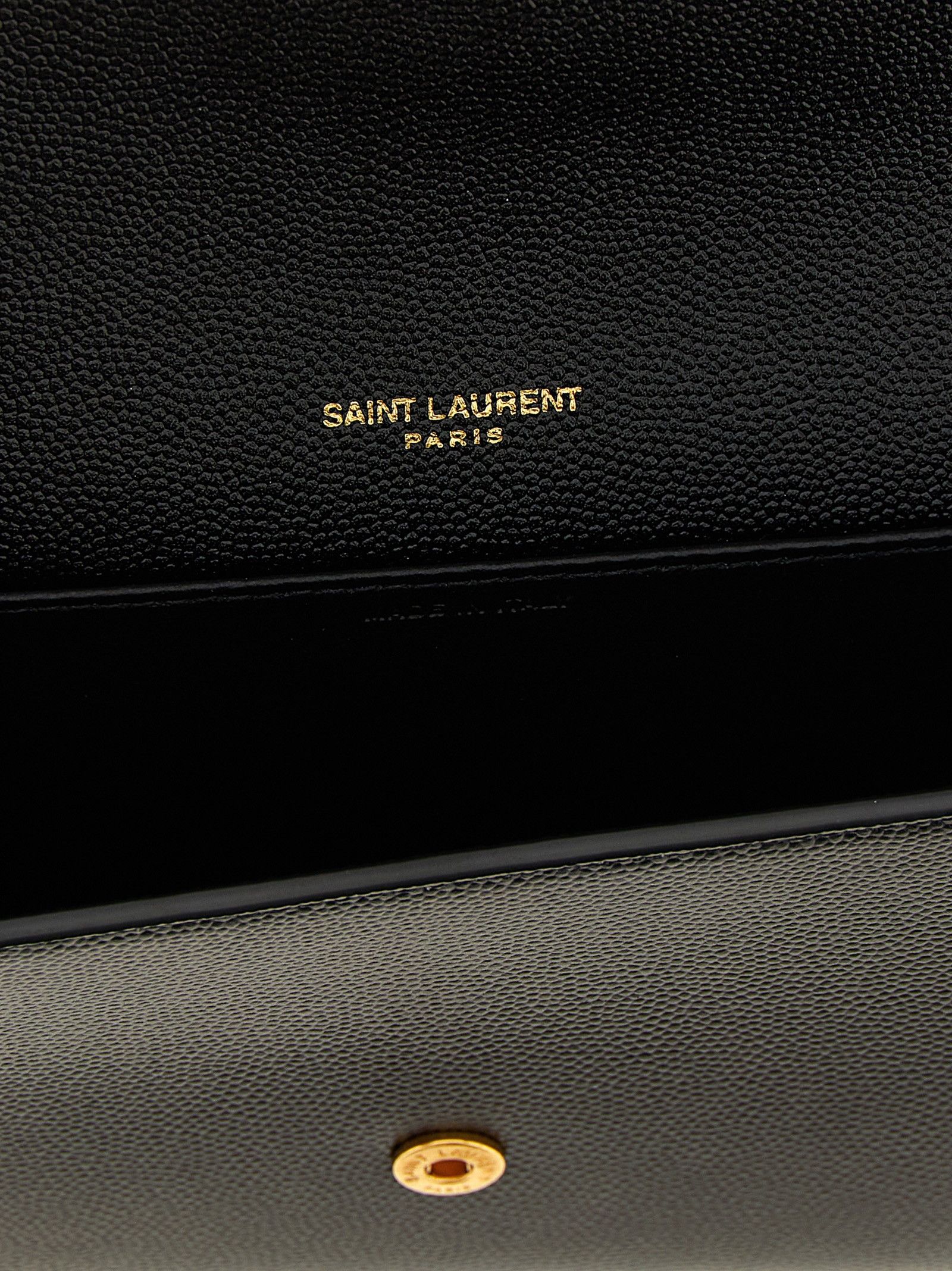 Saint Laurent Paris Monogramme Clutch Bag Size ONE SIZE - 4 Thumbnail