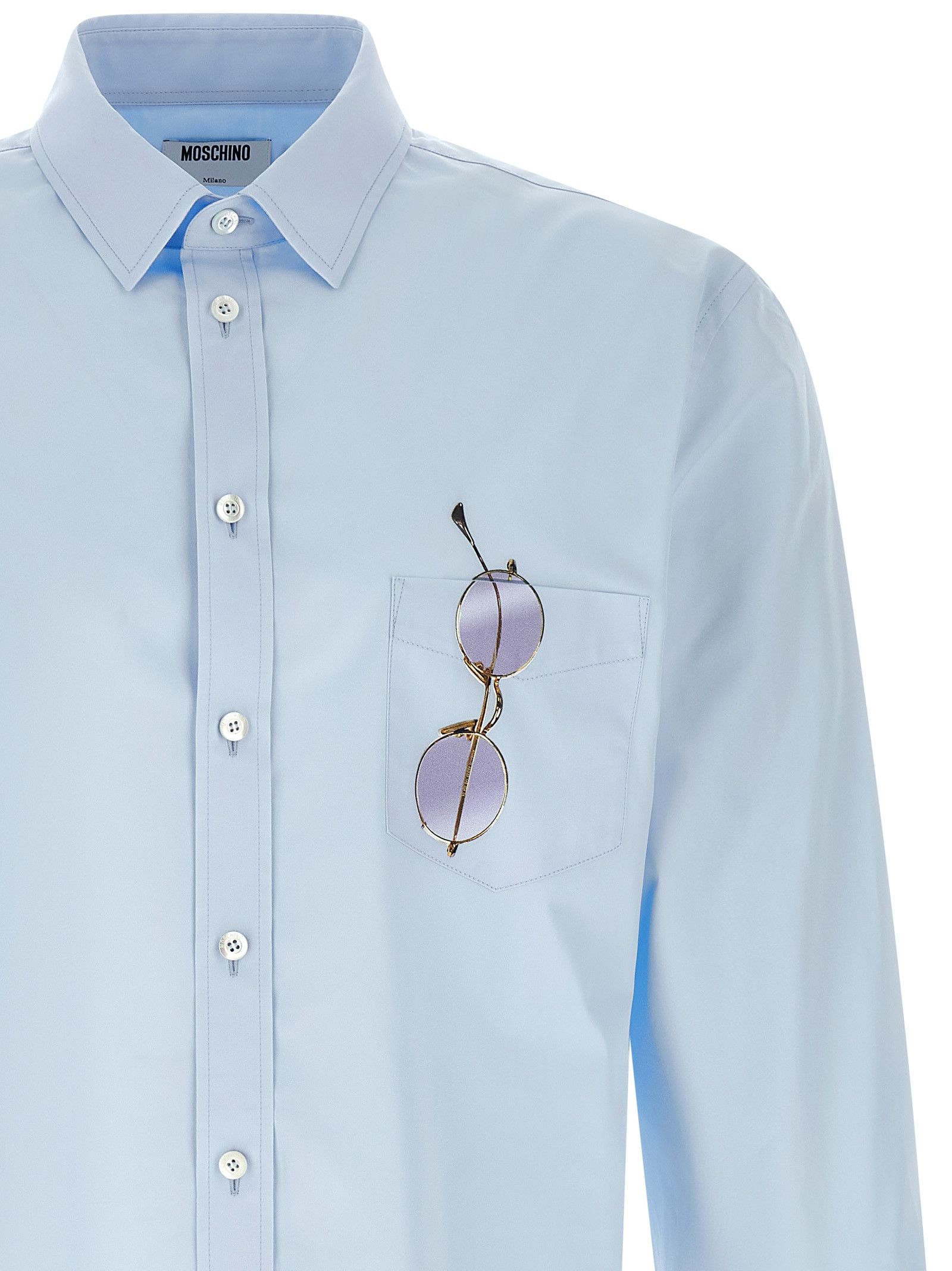 Moschino Trompe-L'Œil Print Shirt Size US M / EU 48-50 / 2 - 3 Thumbnail