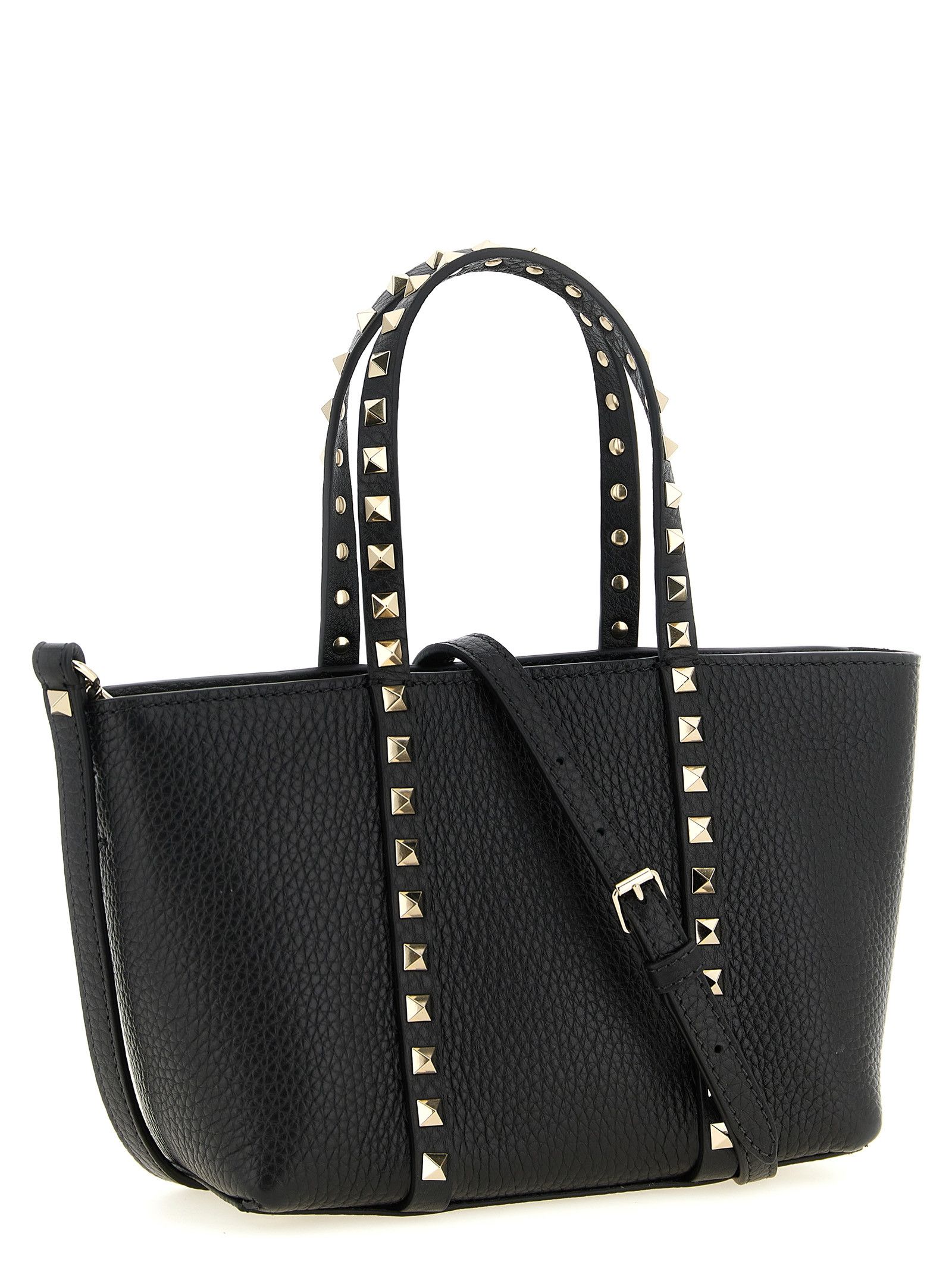 Valentino Valentino Garavani 'Rockstud' Mini Shopping Bag Size ONE SIZE - 2 Thumbnail