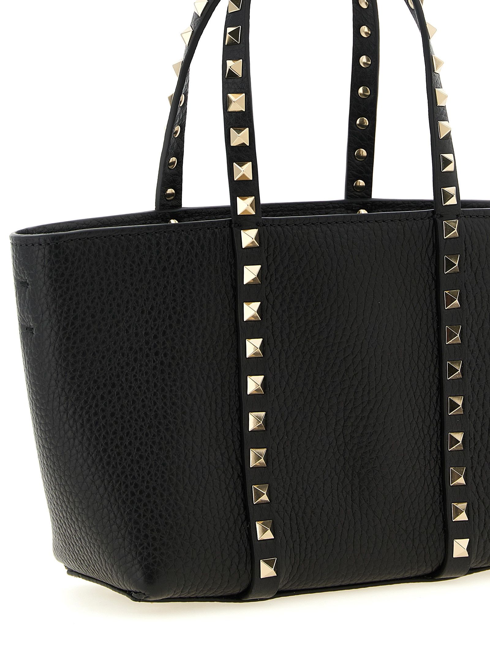 Valentino Valentino Garavani 'Rockstud' Mini Shopping Bag Size ONE SIZE - 3 Thumbnail