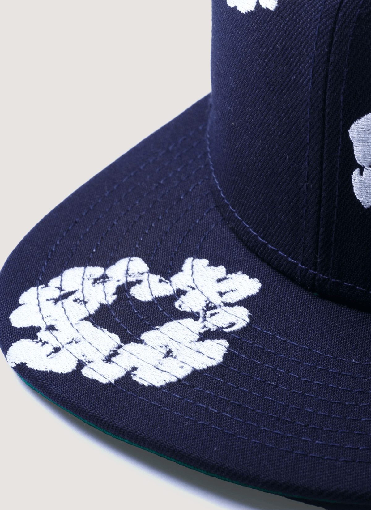 NAV Denim Tears New Era Cotton Wreath 59/50 y Size ONE SIZE - 3 Thumbnail