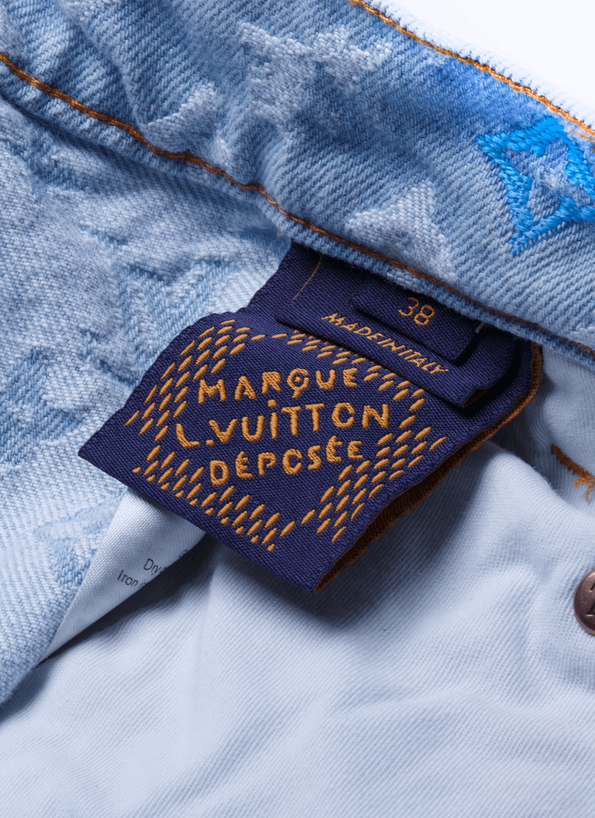 Other Louis Vuitton Tyler, the Creator Monogram Denim Pants Light Size US 38 / EU 54 - 6 Thumbnail