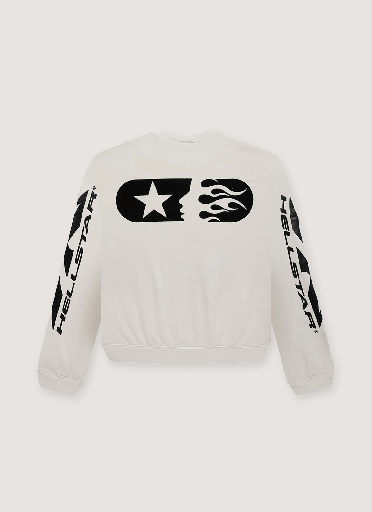 HELLSTAR Sports Crewneck White Size US XXL / EU 58 / 5 - 2 Thumbnail