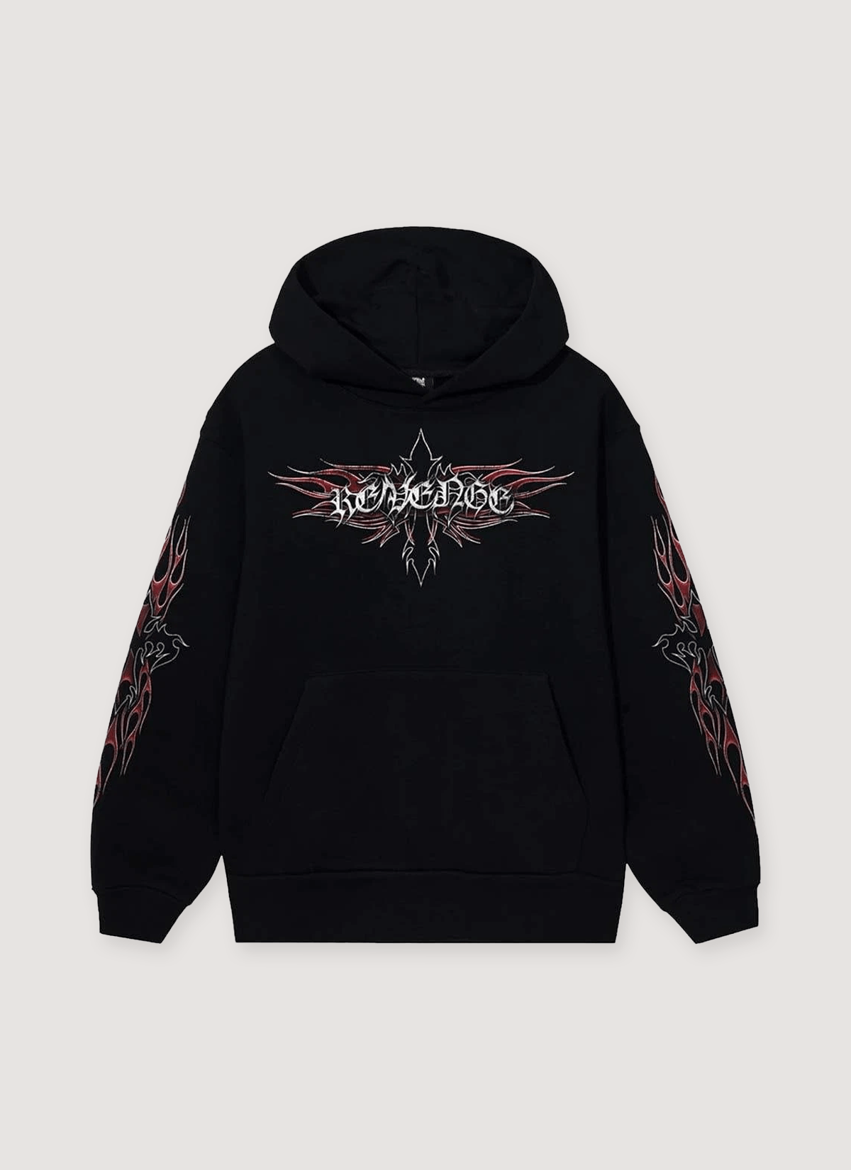Revenge Flaming Cross Sweatshirt Size US L / EU 52-54 / 3 - 3 Thumbnail