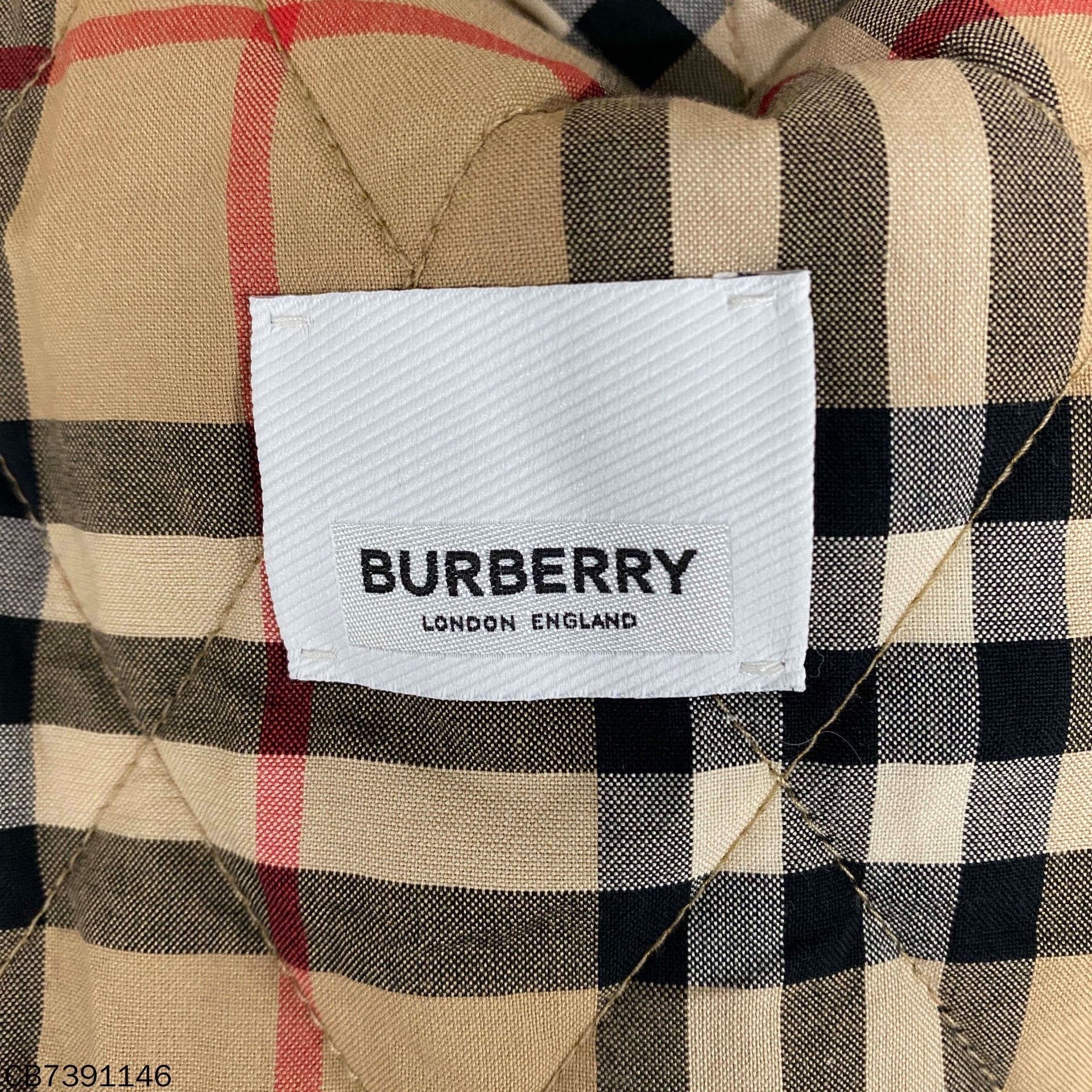 Burberry Burberry Yellow Quilted Cotton Coat Size US L / EU 52-54 / 3 - 6 Thumbnail