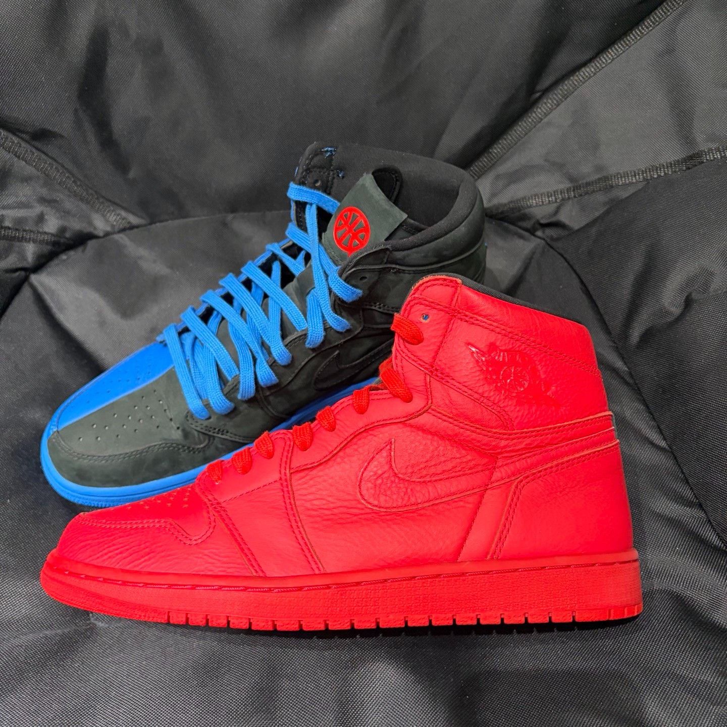 Jordan Brand AJ1 Quai 54 Red Blue Size US 11 / EU 44 - 7 Thumbnail