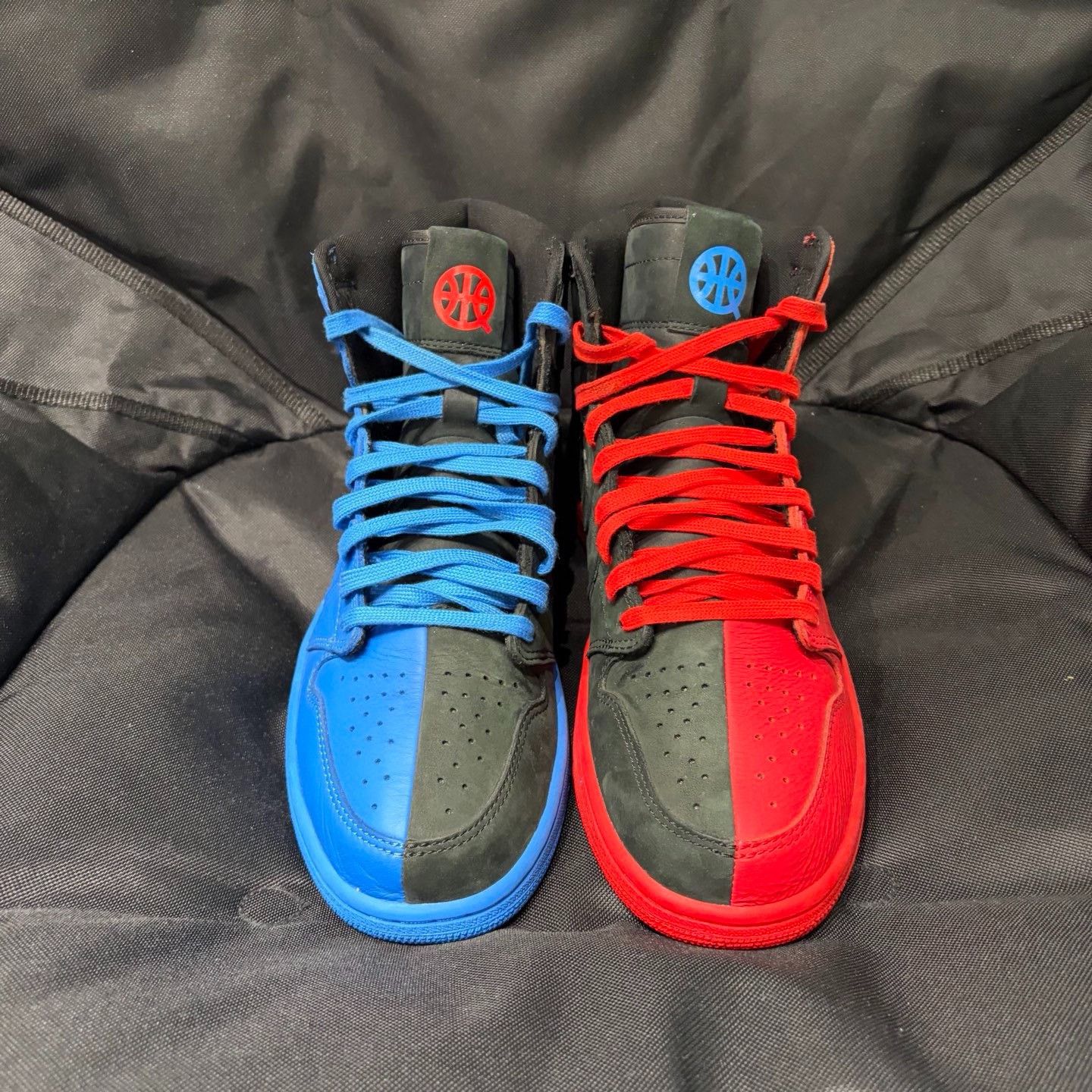Jordan Brand AJ1 Quai 54 Red Blue Size US 11 / EU 44 - 8 Thumbnail