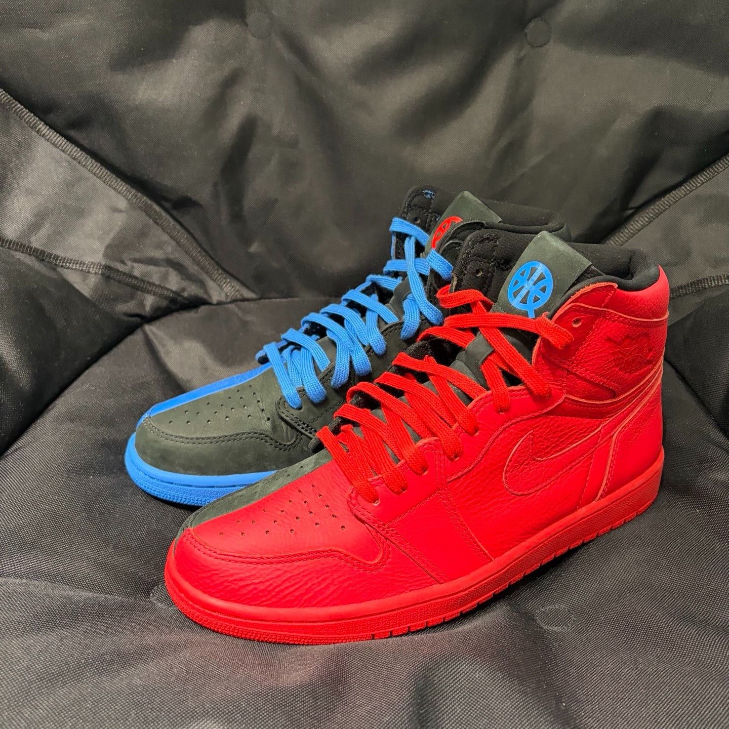 Jordan Brand AJ1 Quai 54 Red Blue Size US 11 / EU 44 - 6 Thumbnail