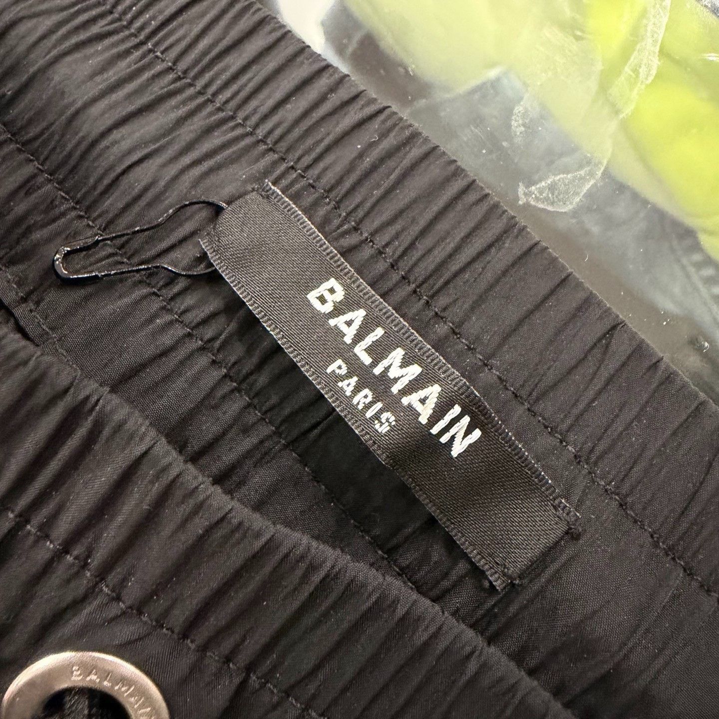 Balmain BALMAIN Black Nylon Pants Size US 36 / EU 52 - 4 Thumbnail