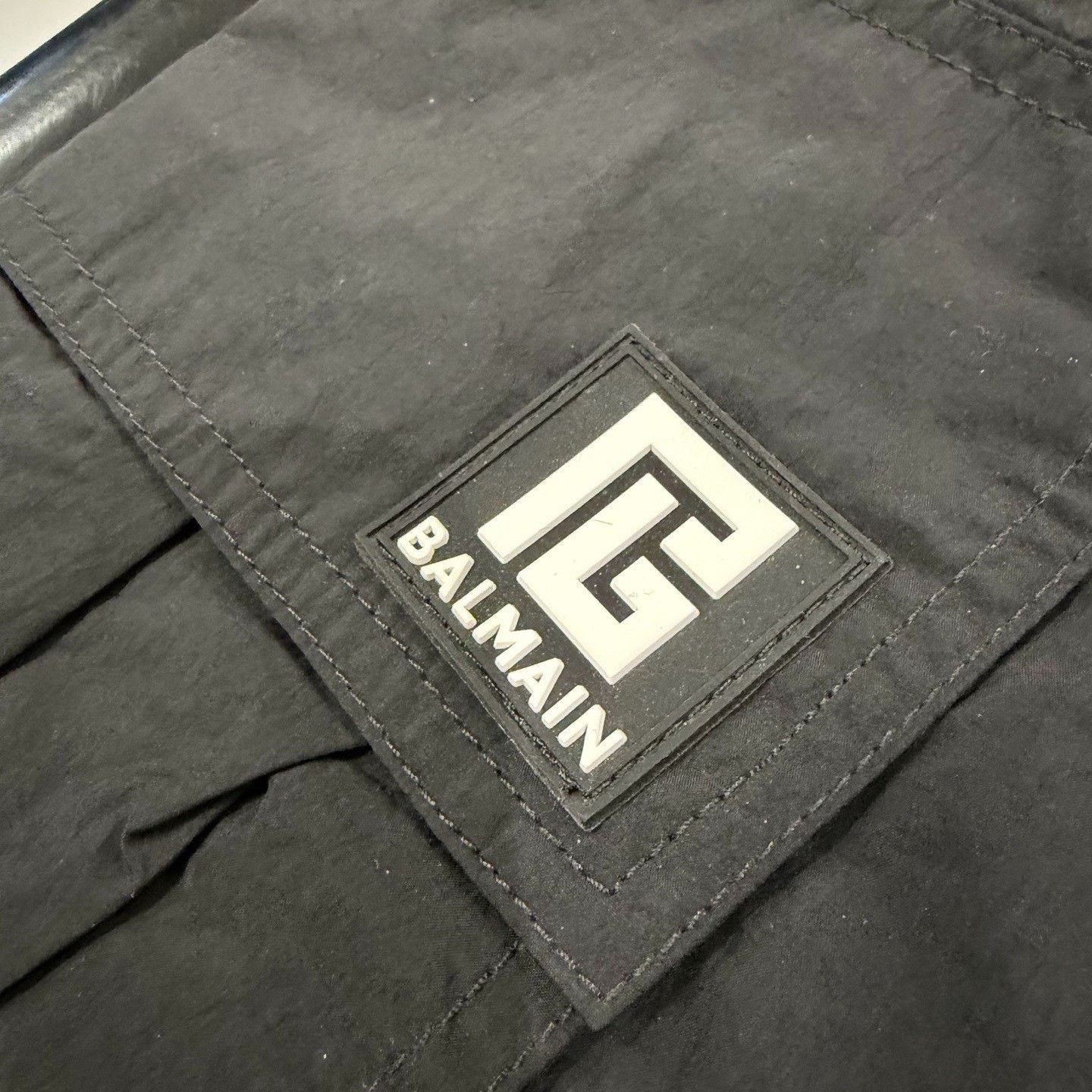 Balmain BALMAIN Black Nylon Pants Size US 36 / EU 52 - 5 Thumbnail