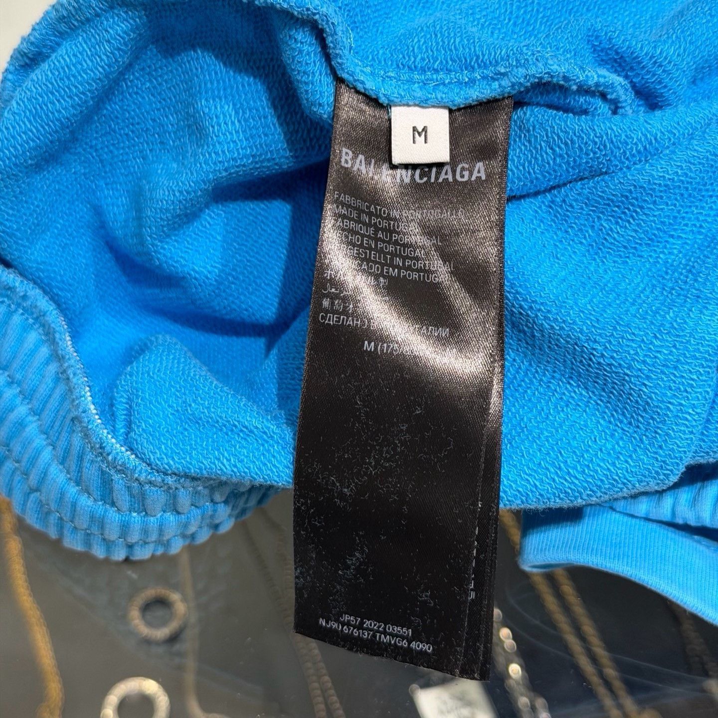 Balenciaga Balenciaga Lock Double B Blue Shorts Size US 28 / EU 44 - 5 Thumbnail