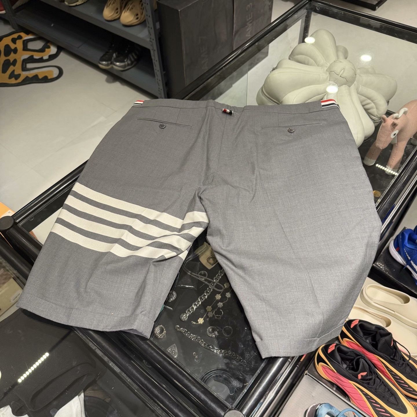 Thom Browne Thom Browne Classic Four-Bar Trousers Size US 36 / EU 52 - 2 Thumbnail